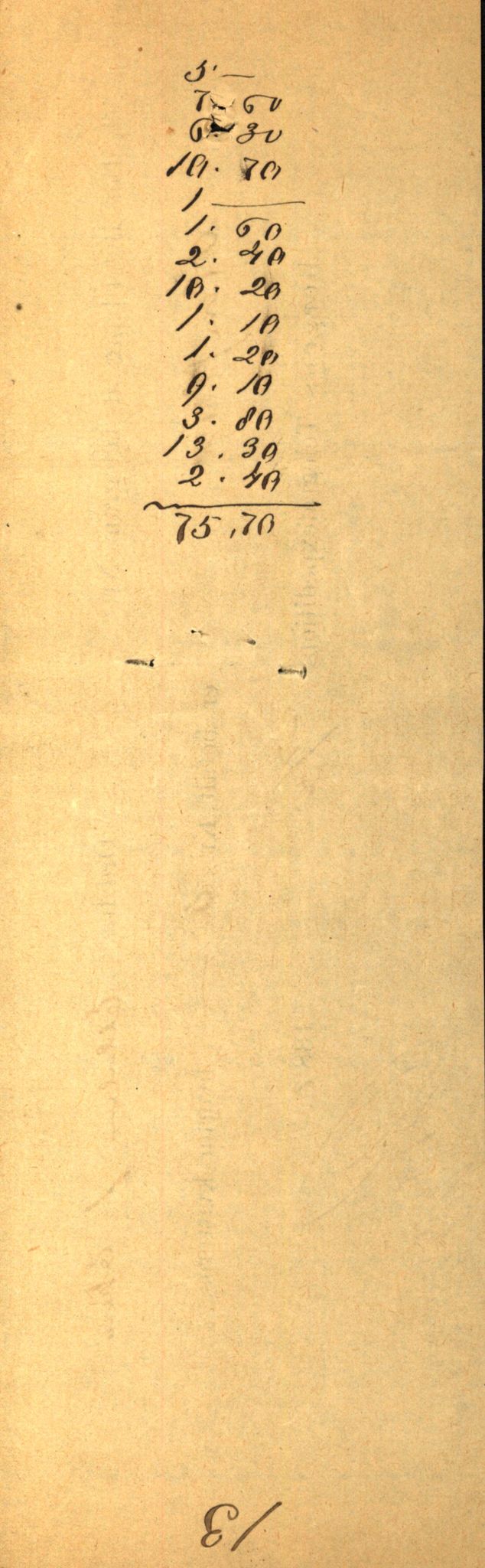 Pa 63 - Østlandske skibsassuranceforening, VEMU/A-1079/G/Ga/L0015/0003: Havaridokumenter / Egerøen, 1882