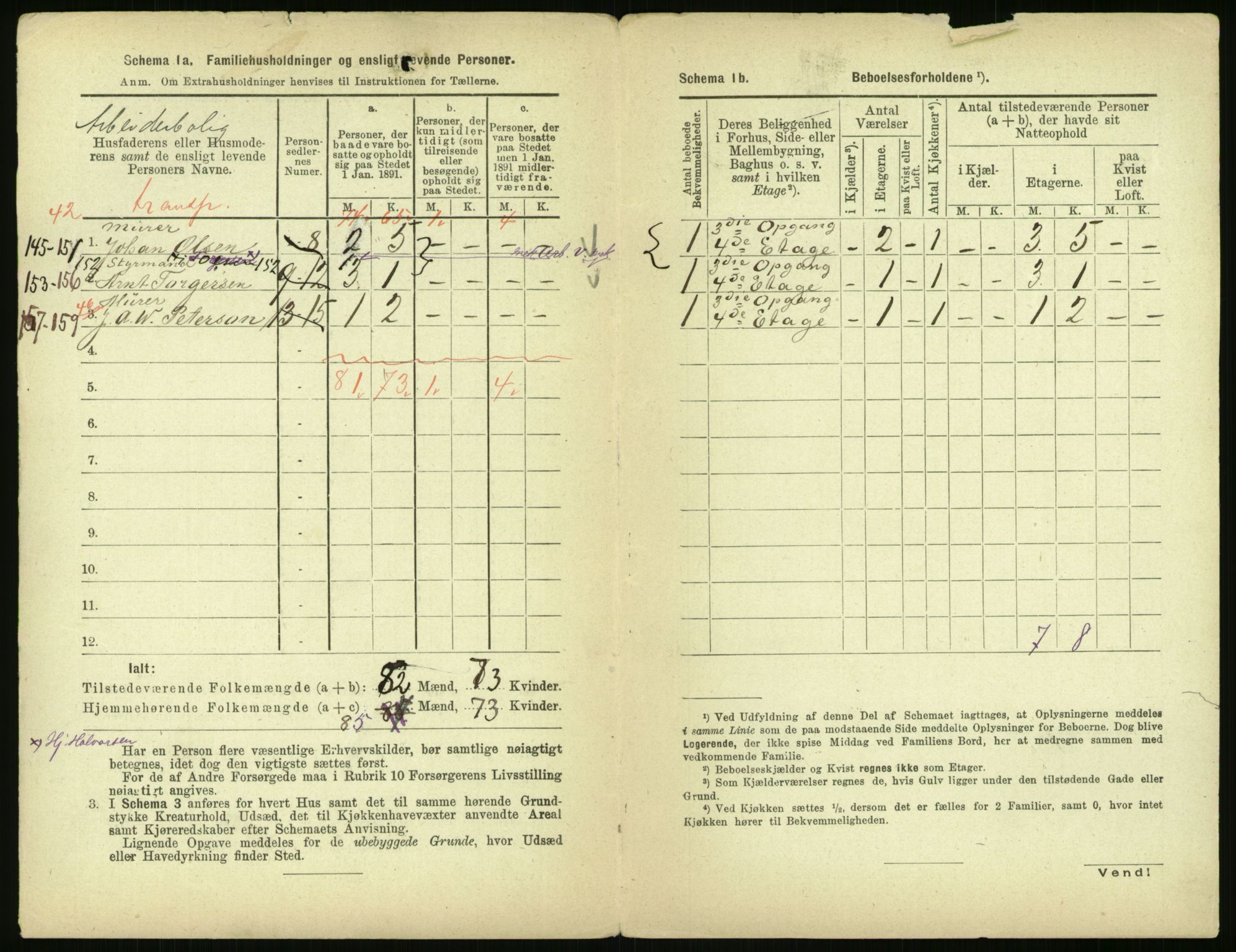 RA, 1891 census for 0301 Kristiania, 1891, p. 26634