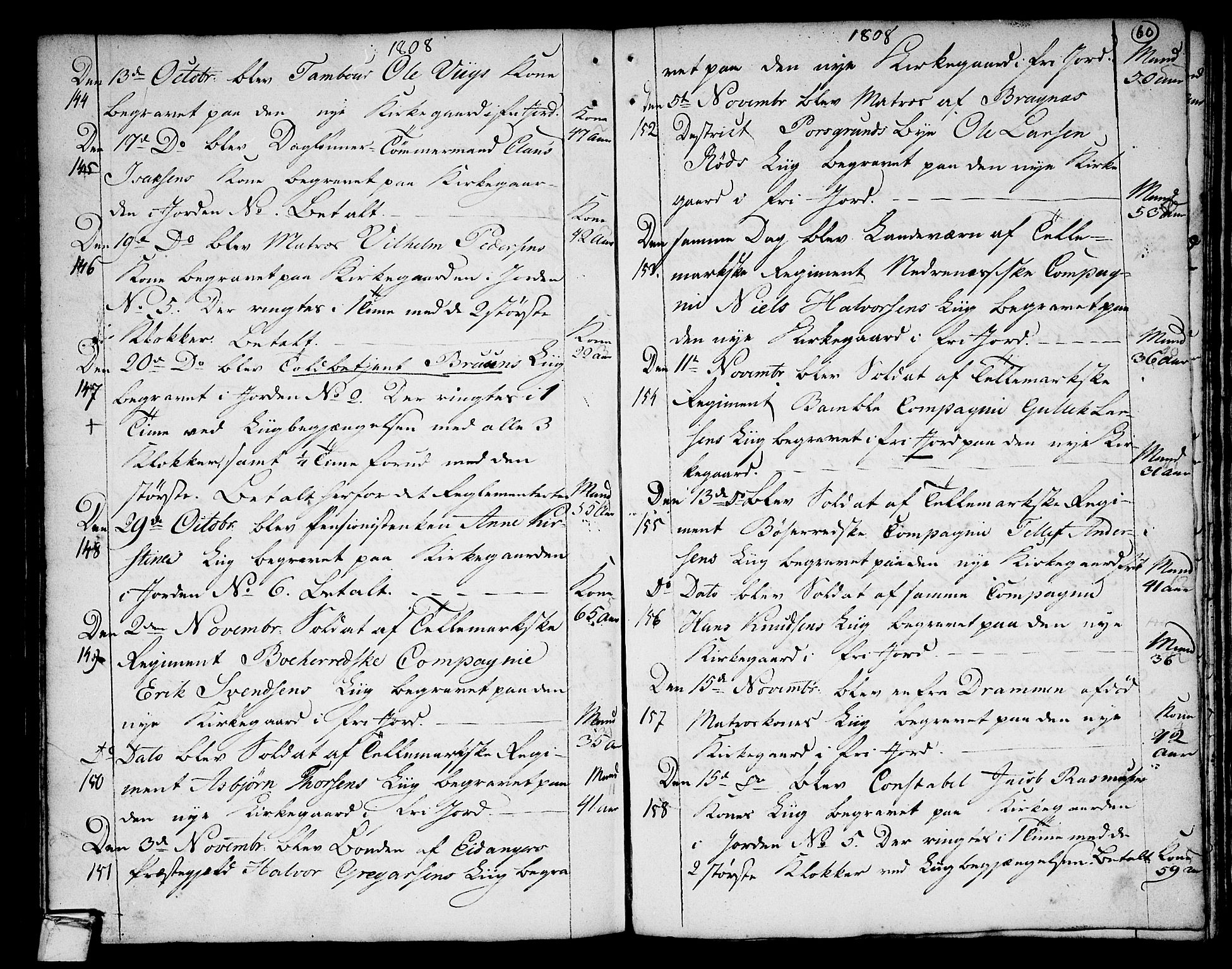 Stavern kirkebøker, SAKO/A-318/F/Fa/L0003: Parish register (official) no. 3, 1783-1809, p. 60