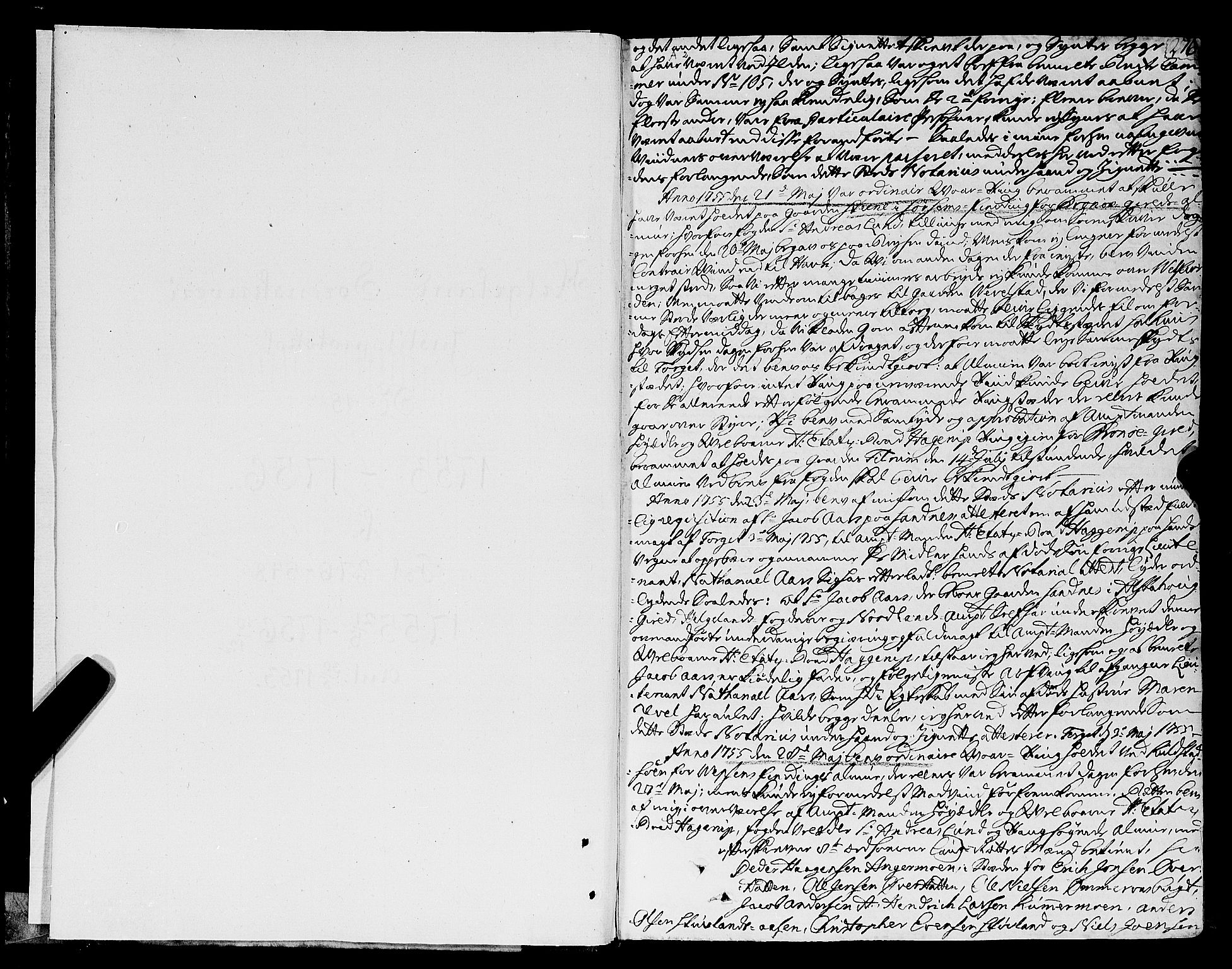 Helgeland sorenskriveri, AV/SAT-A-0004/1/1A/L0016: Tingbok 15B, 1755-1756, p. 276