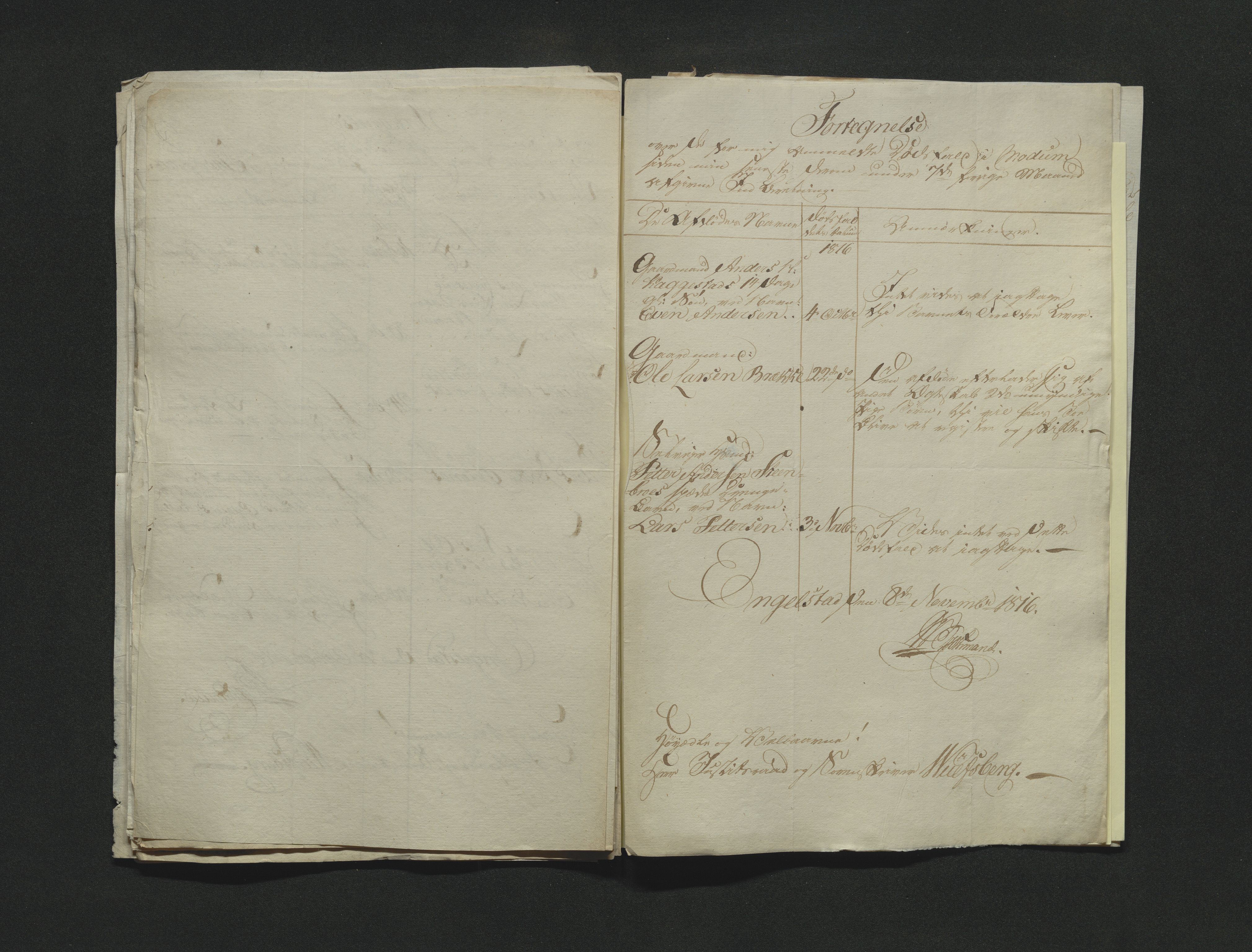 Eiker, Modum og Sigdal sorenskriveri, AV/SAKO-A-123/H/Ha/Hab/L0001: Dødsfallsmeldinger, 1812-1822, p. 186