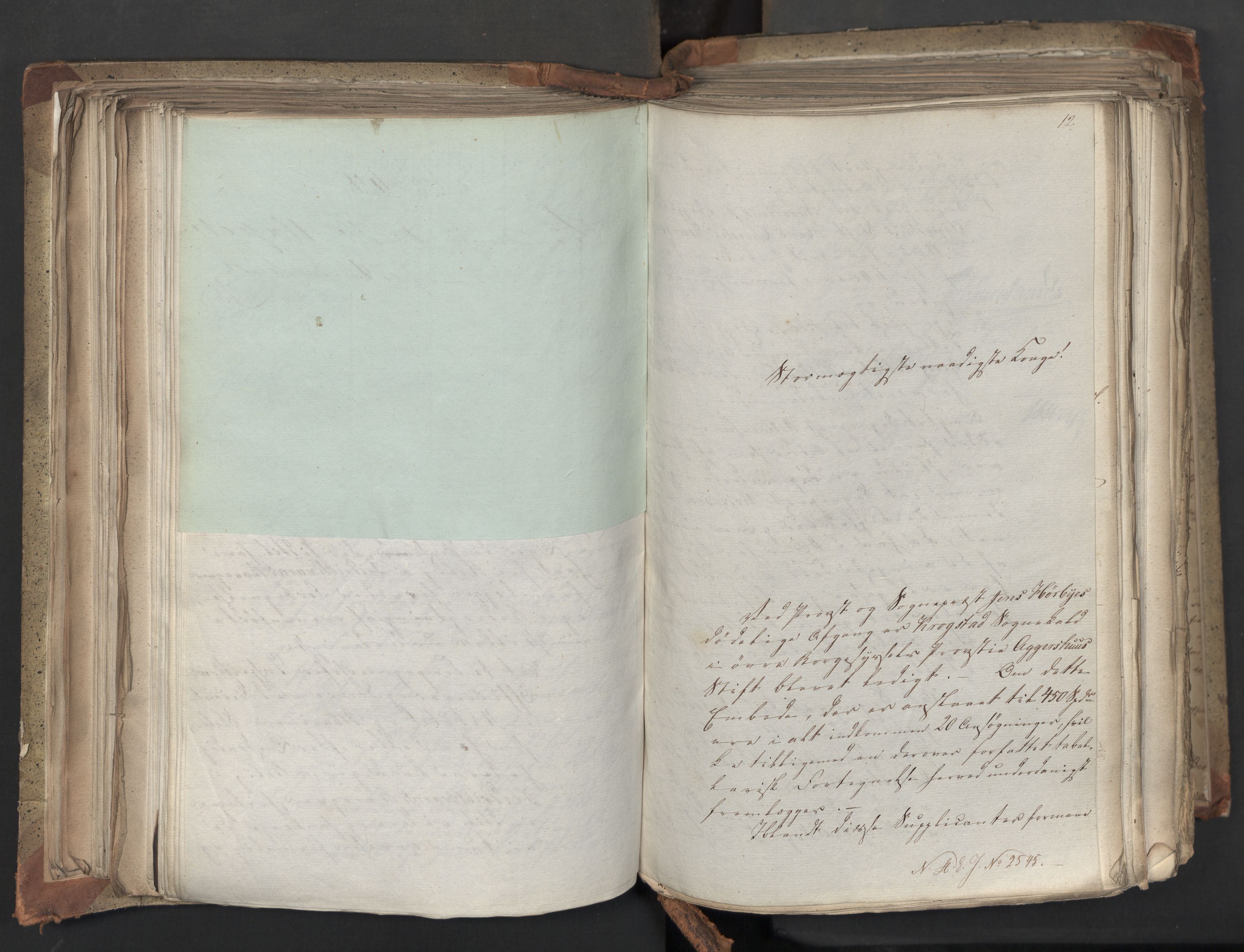 Statsrådsavdelingen i Stockholm, AV/RA-S-1003/D/Da/L0042: Regjeringsinnstillinger nr. 2467-2705, 1825, p. 231