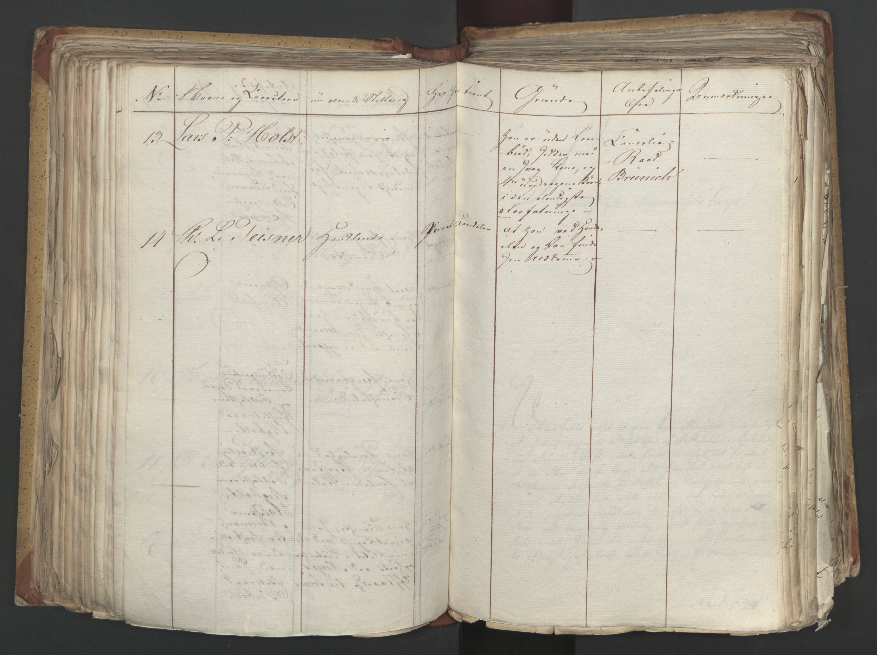 Statsrådsavdelingen i Stockholm, AV/RA-S-1003/D/Da/L0002: Regjeringsinnstillinger nr. 263-518, 1815, p. 237