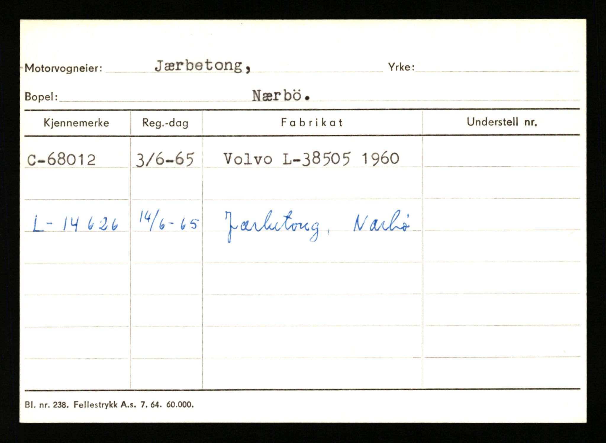 Stavanger trafikkstasjon, AV/SAST-A-101942/0/G/L0008: Registreringsnummer: 67519 - 84533, 1930-1971, p. 25