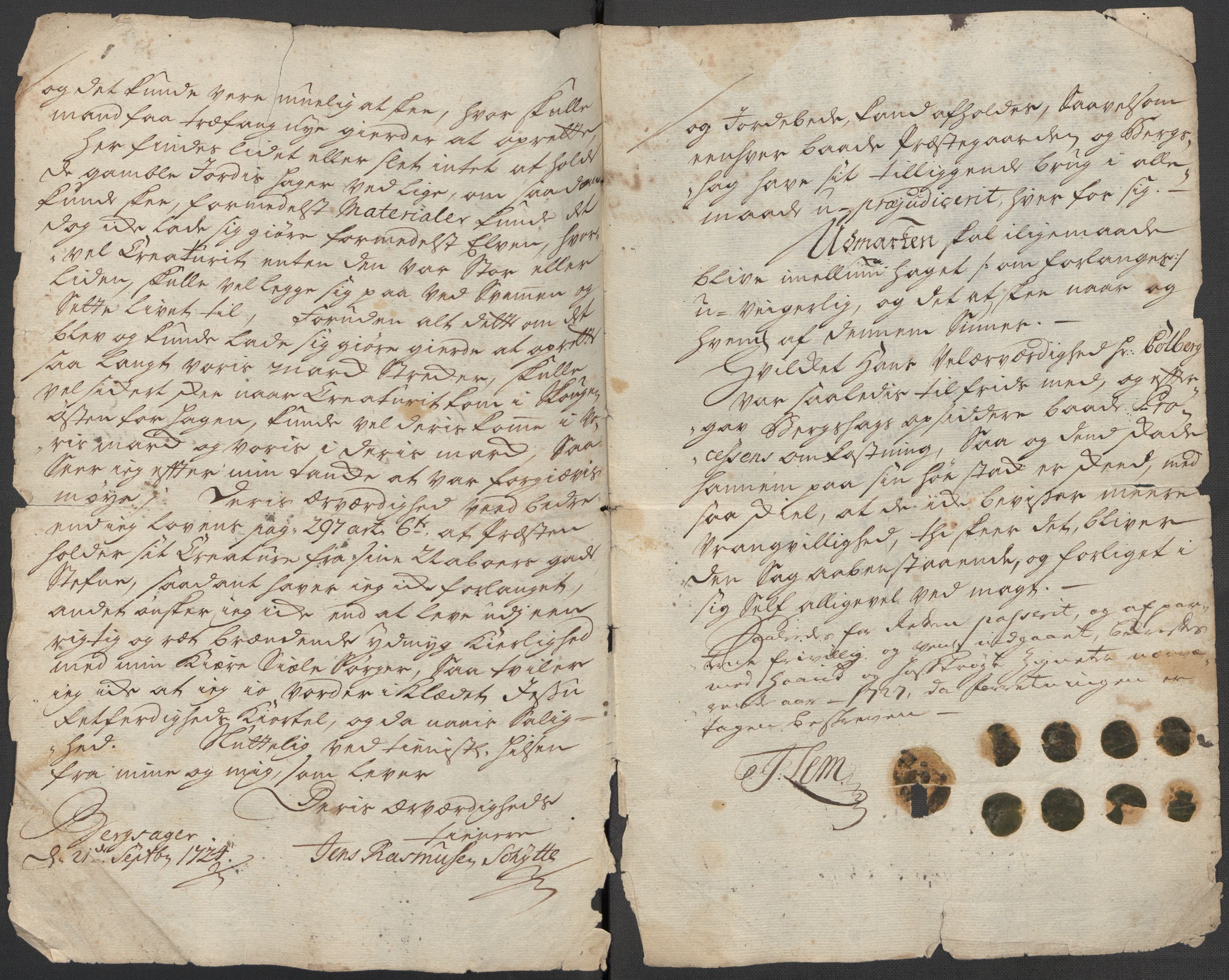 Riksarkivets diplomsamling, AV/RA-EA-5965/F15/L0032: Prestearkiv Vest-Agder, 1652-1741, p. 139