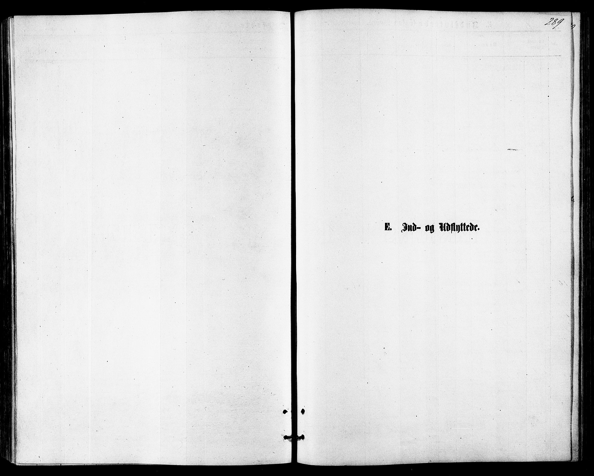 Målselv sokneprestembete, SATØ/S-1311/G/Ga/Gaa/L0005kirke: Parish register (official) no. 5, 1872-1884, p. 289