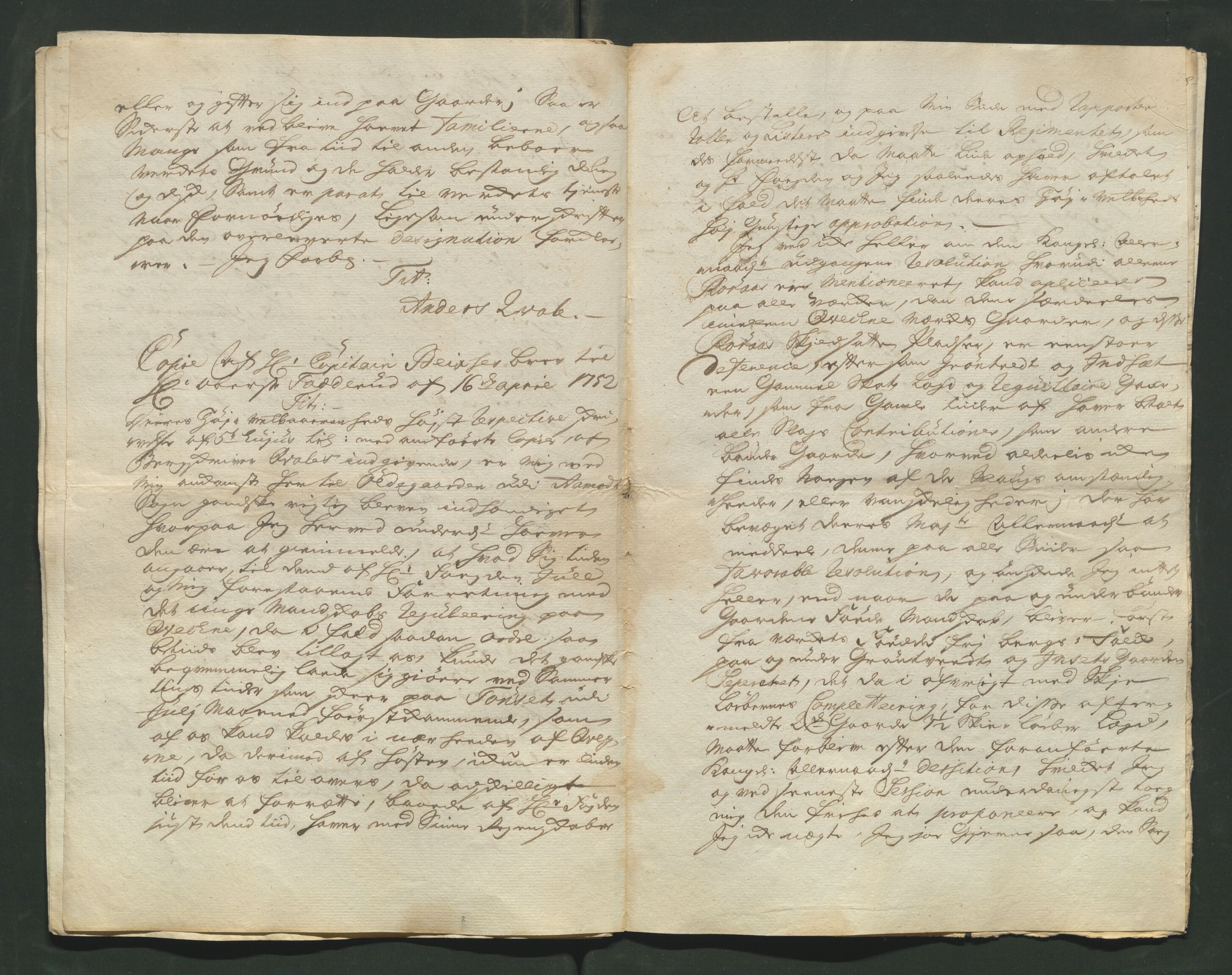 Åker i Vang, Hedmark, og familien Todderud, AV/SAH-ARK-010/J/Jc/L0001: Korrespondanse, 1706-1752, p. 389