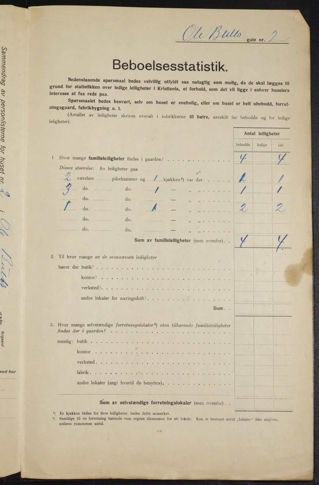 OBA, Municipal Census 1915 for Kristiania, 1915, p. 74828