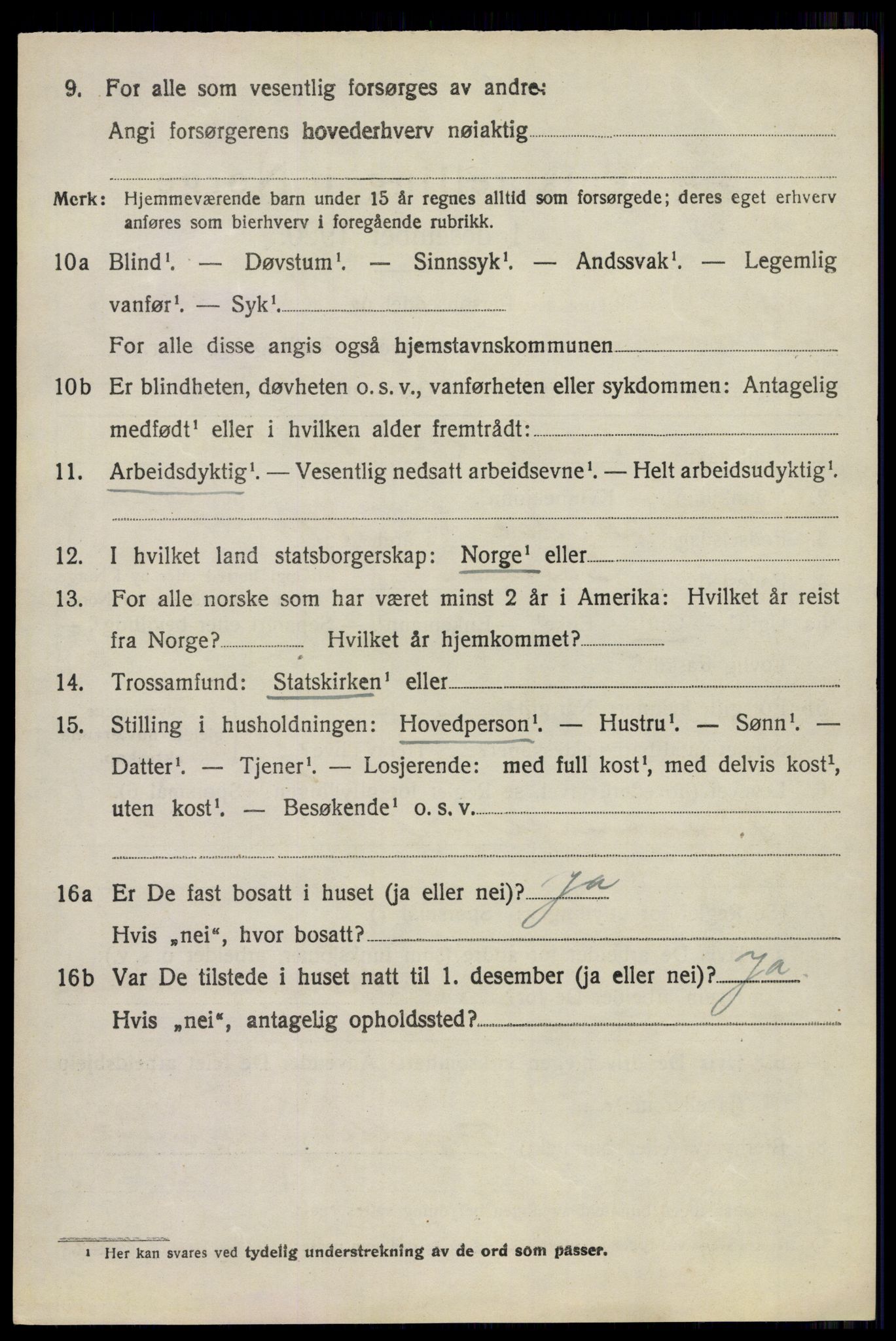 SAO, 1920 census for Sørum, 1920, p. 3636