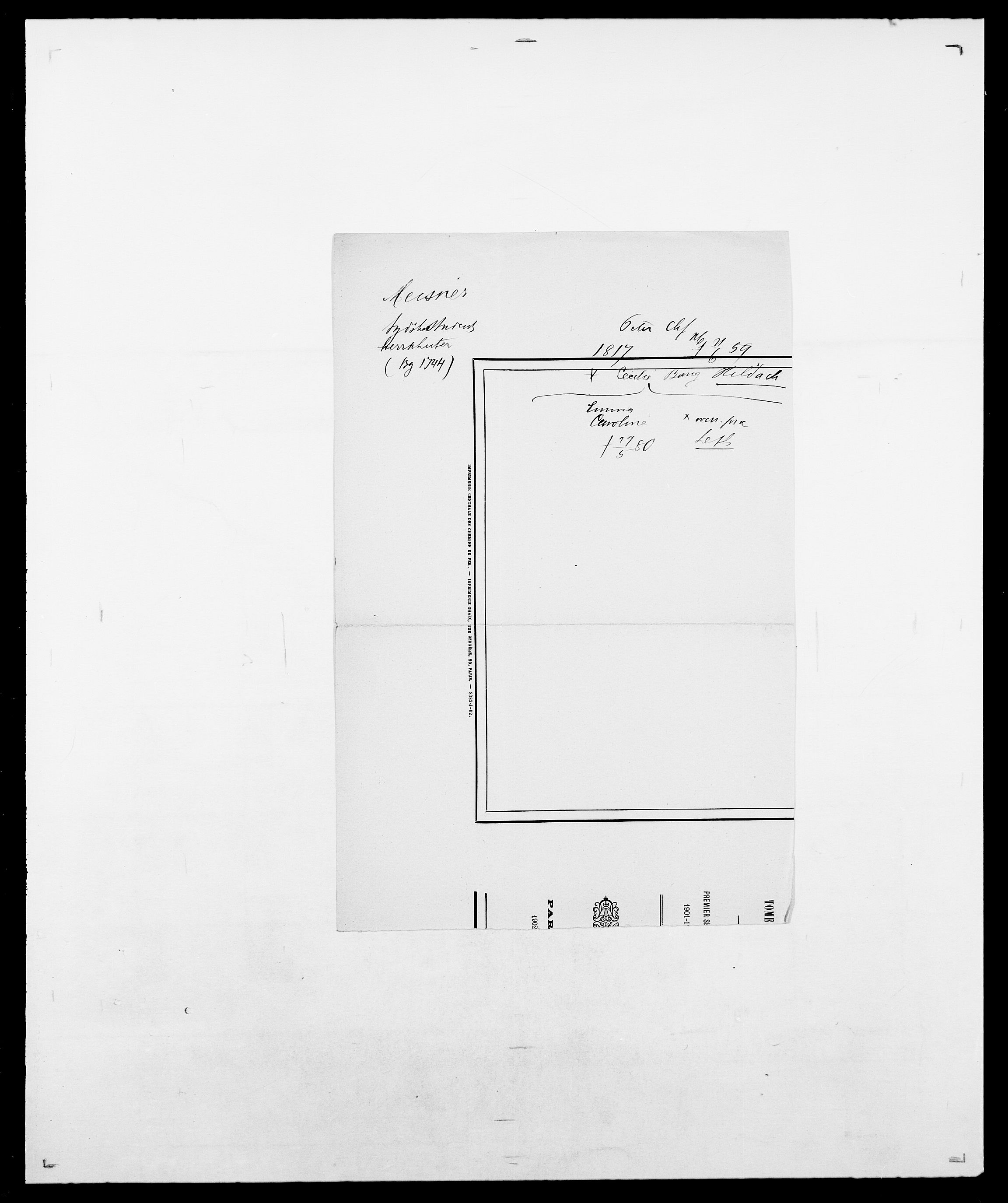 Delgobe, Charles Antoine - samling, AV/SAO-PAO-0038/D/Da/L0026: Mechelby - Montoppidan, p. 210