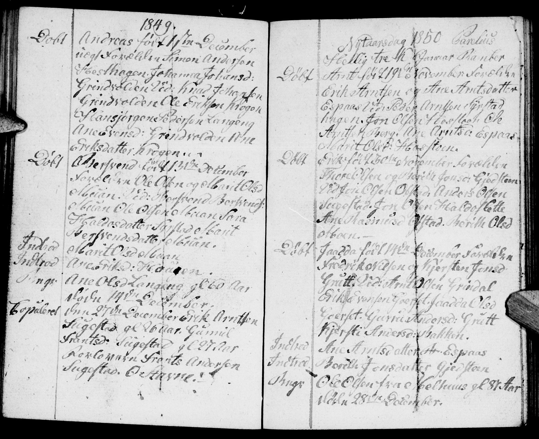 Meldal sokneprestkontor, SAT/A-1123/1/I/I1/I1f/L0008: Parish register draft no. 672I1F, 1827-1866