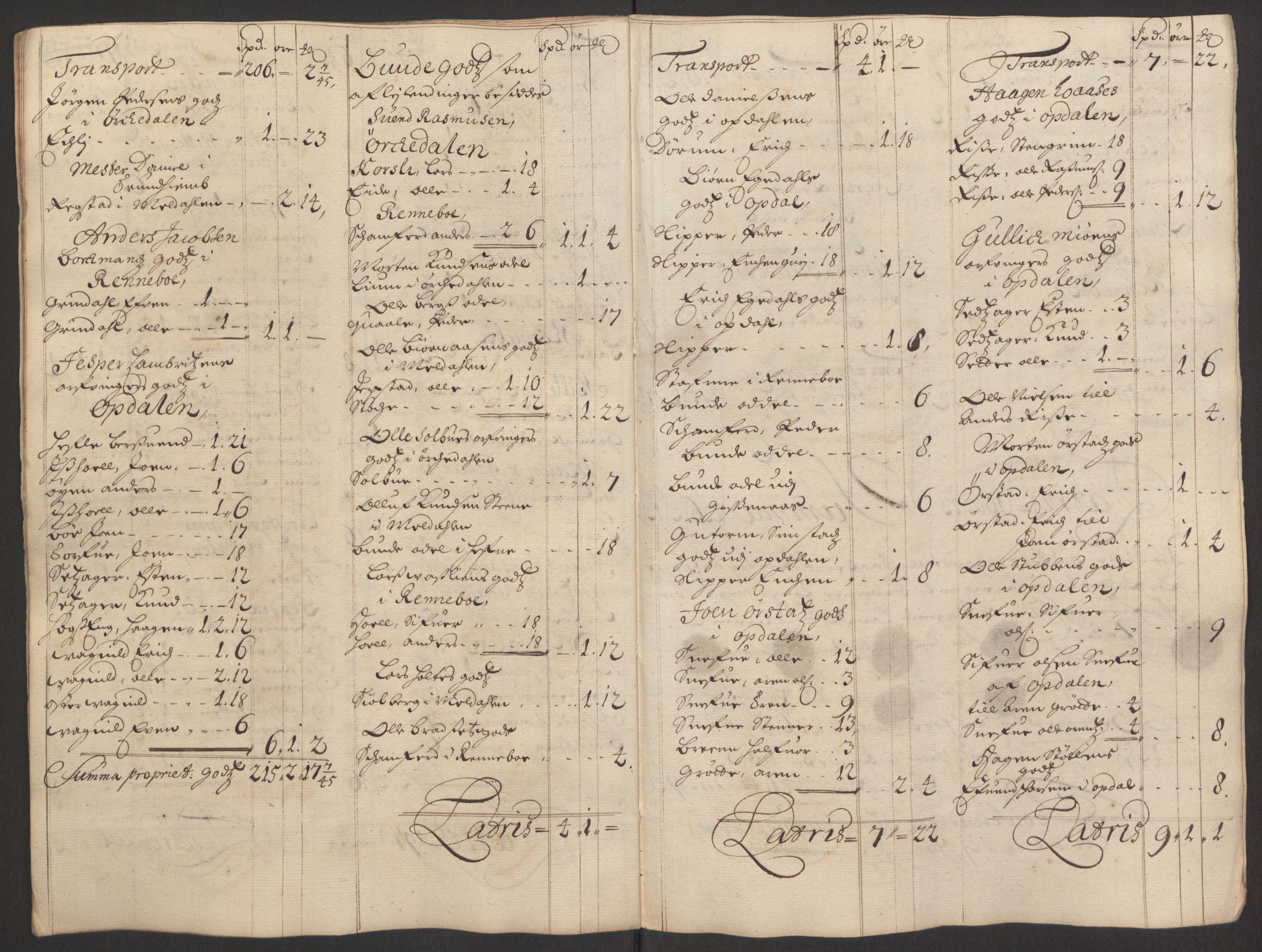 Rentekammeret inntil 1814, Reviderte regnskaper, Fogderegnskap, AV/RA-EA-4092/R60/L3945: Fogderegnskap Orkdal og Gauldal, 1695, p. 128