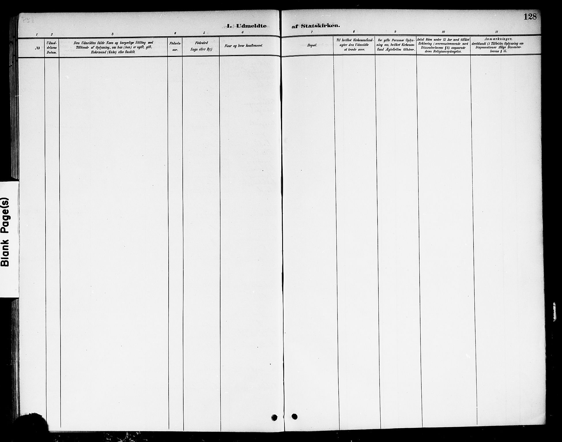 Berg prestekontor Kirkebøker, AV/SAO-A-10902/F/Fb/L0002: Parish register (official) no. II 2, 1888-1902, p. 128