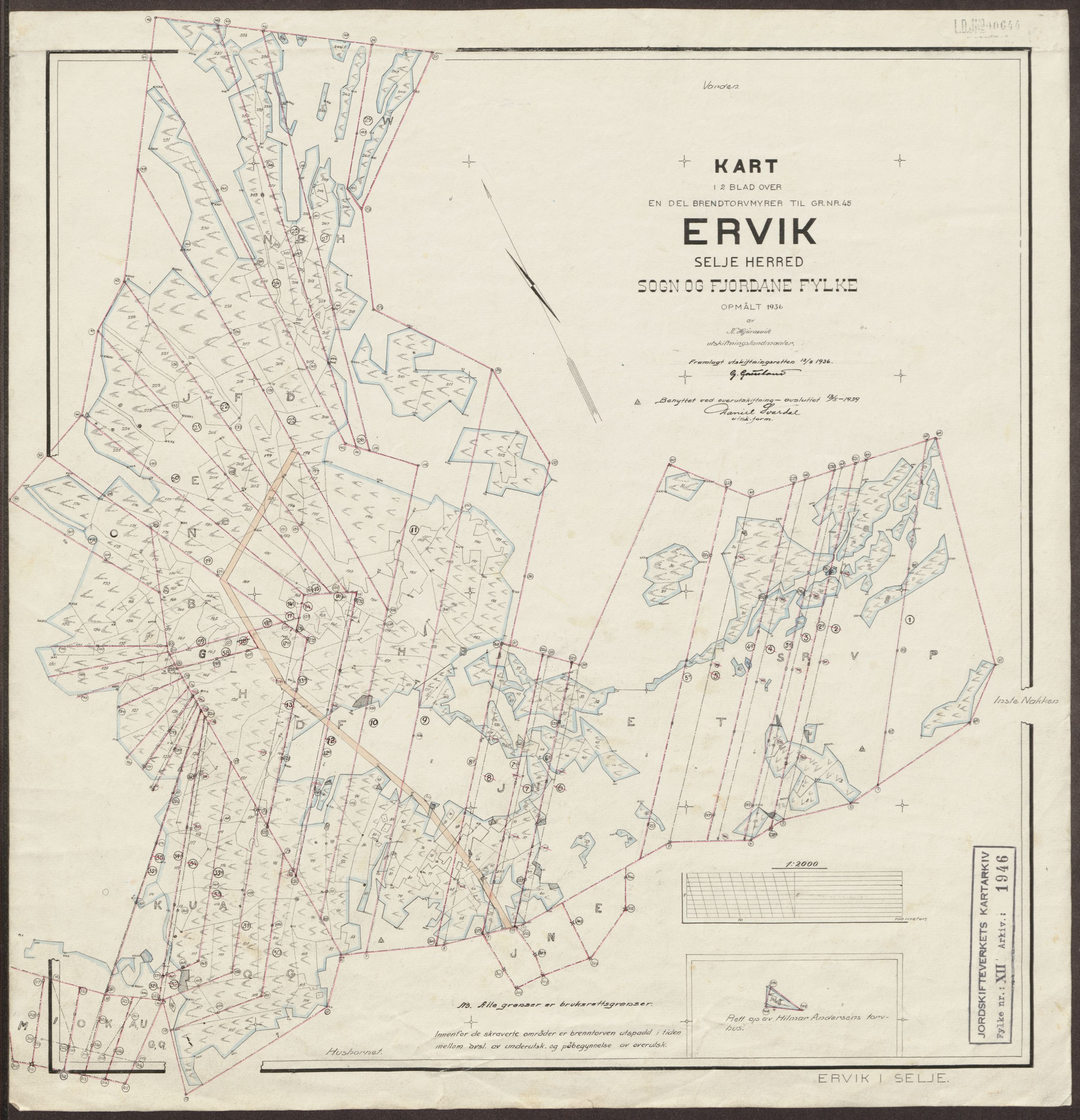 Jordskifteverkets kartarkiv, RA/S-3929/T, 1859-1988, p. 2339