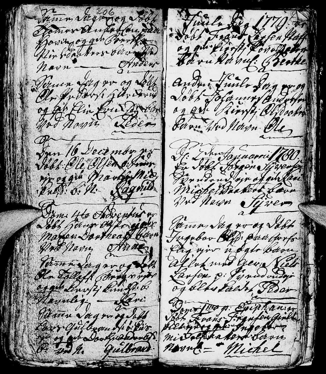 Nes prestekontor, Hedmark, AV/SAH-PREST-020/L/La/L0001: Parish register (copy) no. 1, 1663-1784, p. 706-707