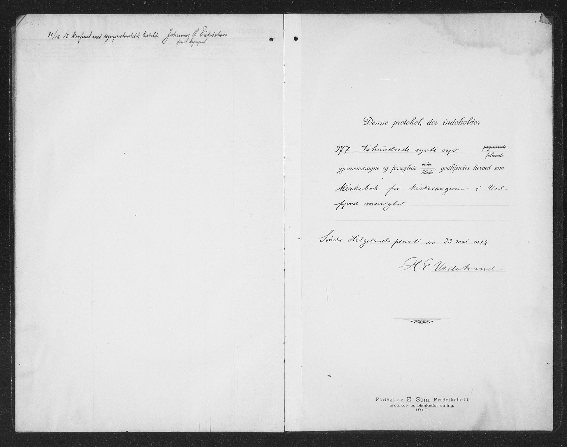 Ministerialprotokoller, klokkerbøker og fødselsregistre - Nordland, AV/SAT-A-1459/814/L0231: Parish register (copy) no. 814C04, 1912-1926