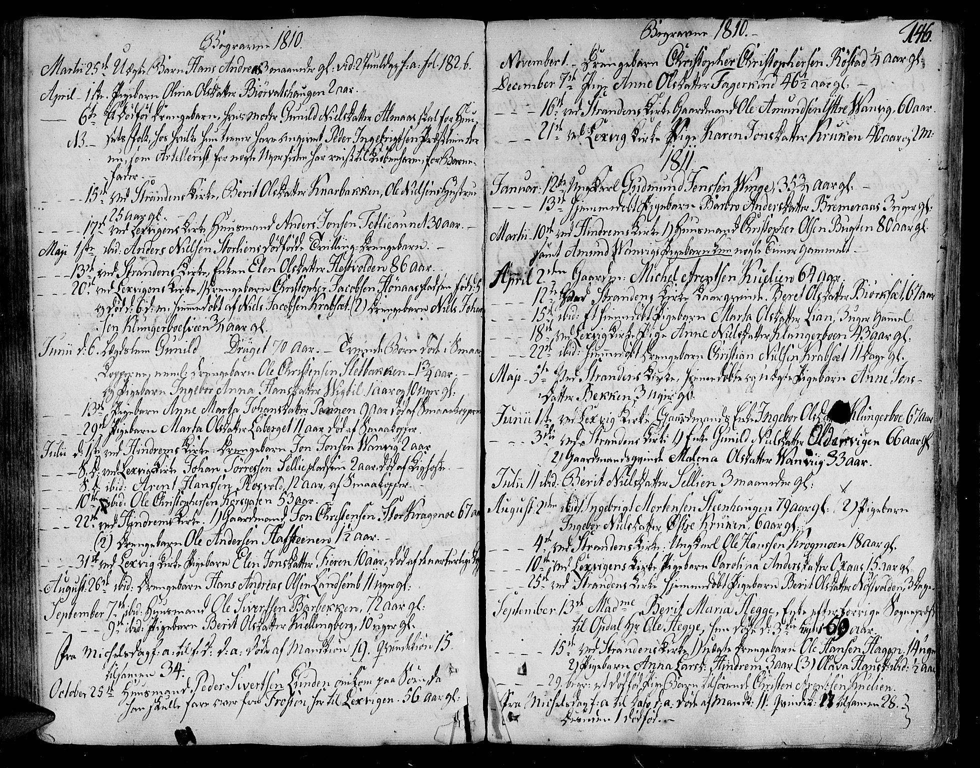 Ministerialprotokoller, klokkerbøker og fødselsregistre - Nord-Trøndelag, SAT/A-1458/701/L0004: Parish register (official) no. 701A04, 1783-1816, p. 146