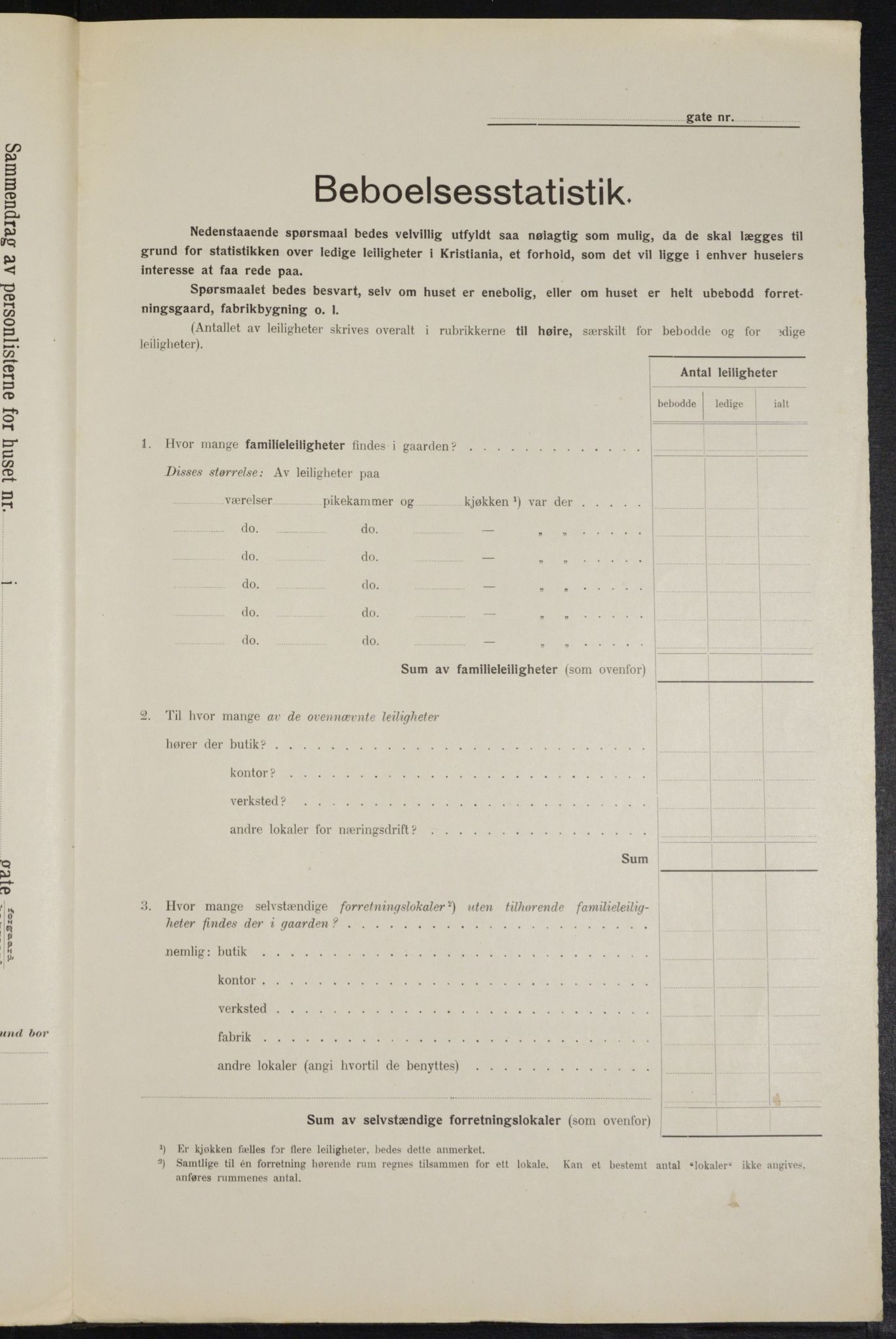 OBA, Municipal Census 1914 for Kristiania, 1914, p. 71376