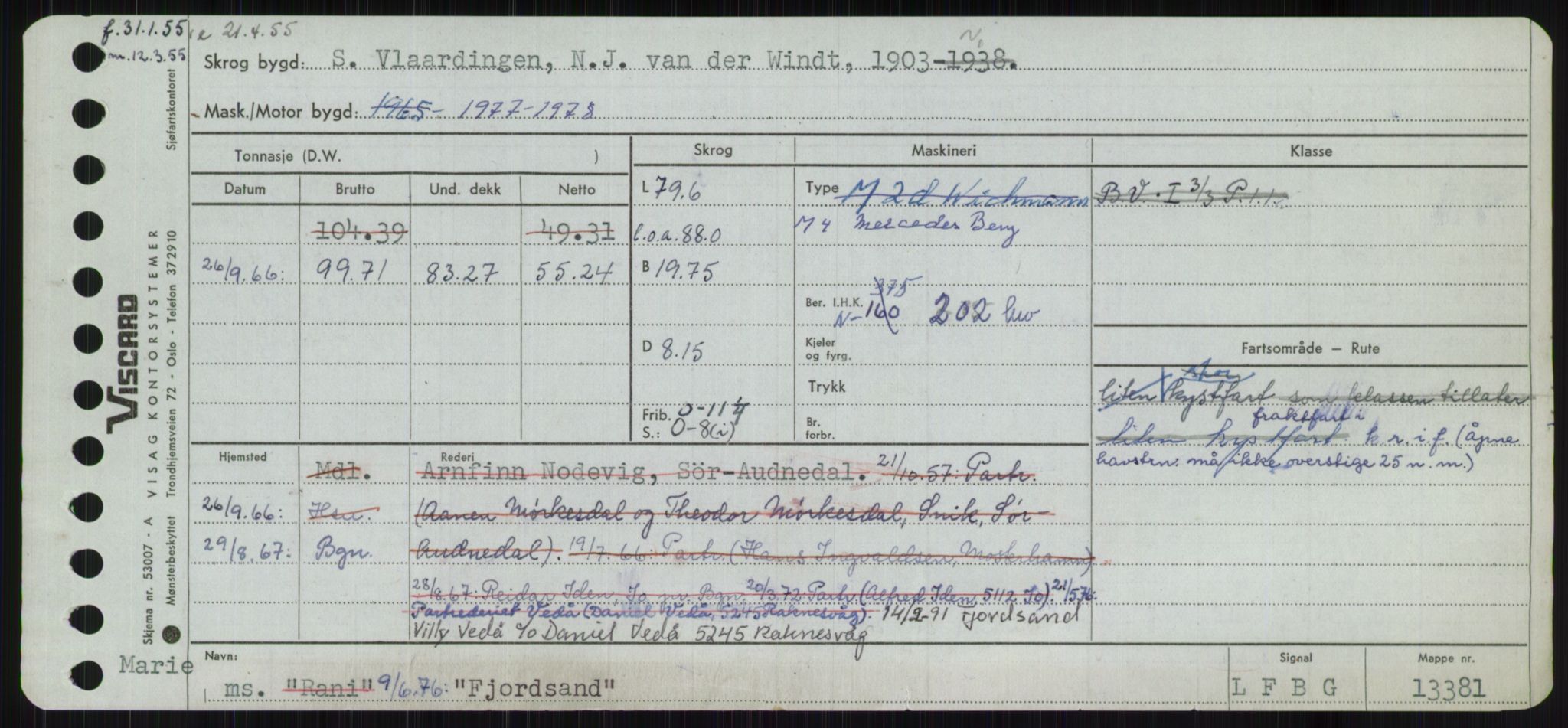 Sjøfartsdirektoratet med forløpere, Skipsmålingen, AV/RA-S-1627/H/Ha/L0002/0001: Fartøy, Eik-Hill / Fartøy, Eik-F, p. 543