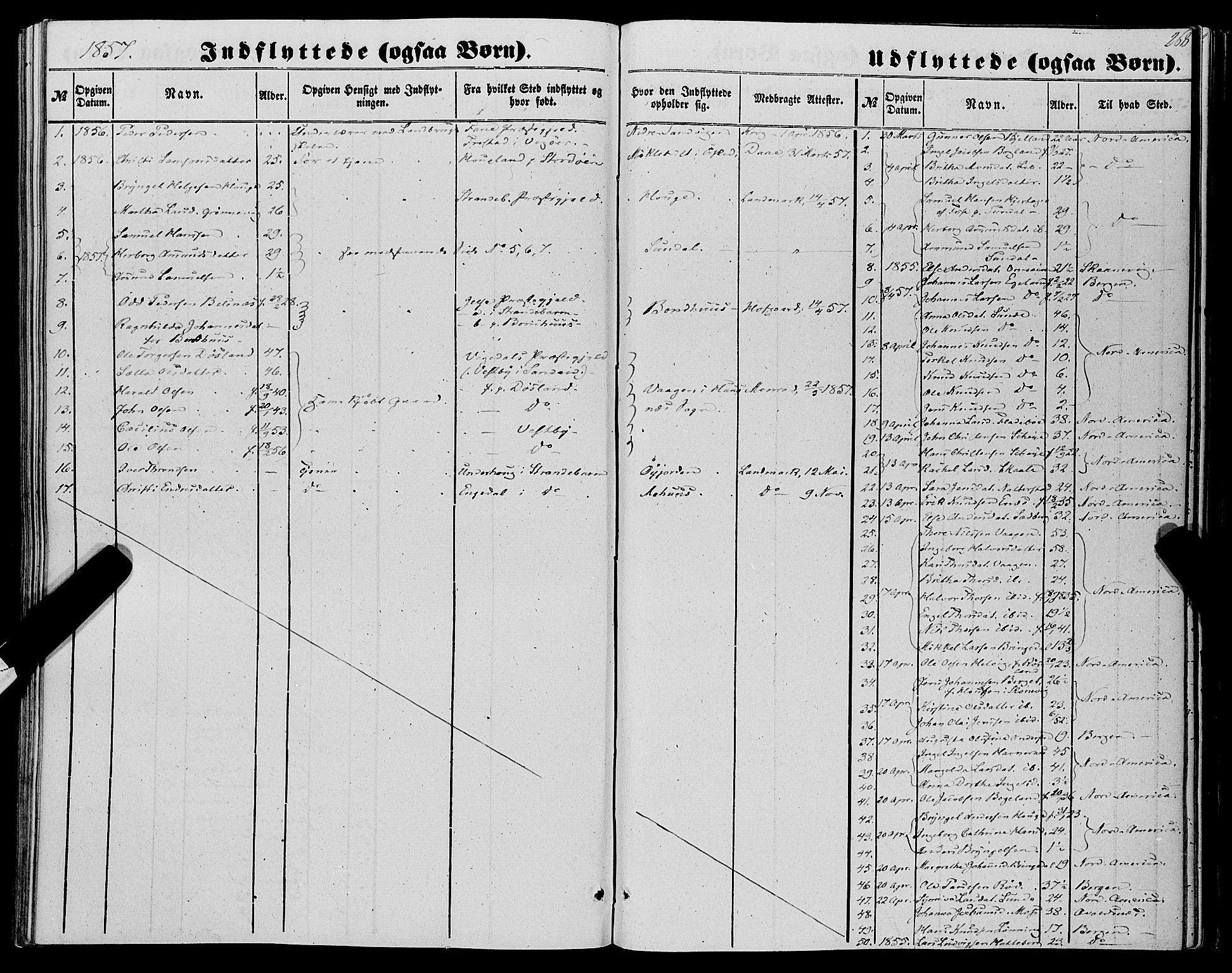 Kvinnherad sokneprestembete, SAB/A-76401/H/Haa: Parish register (official) no. A 8, 1854-1872, p. 268