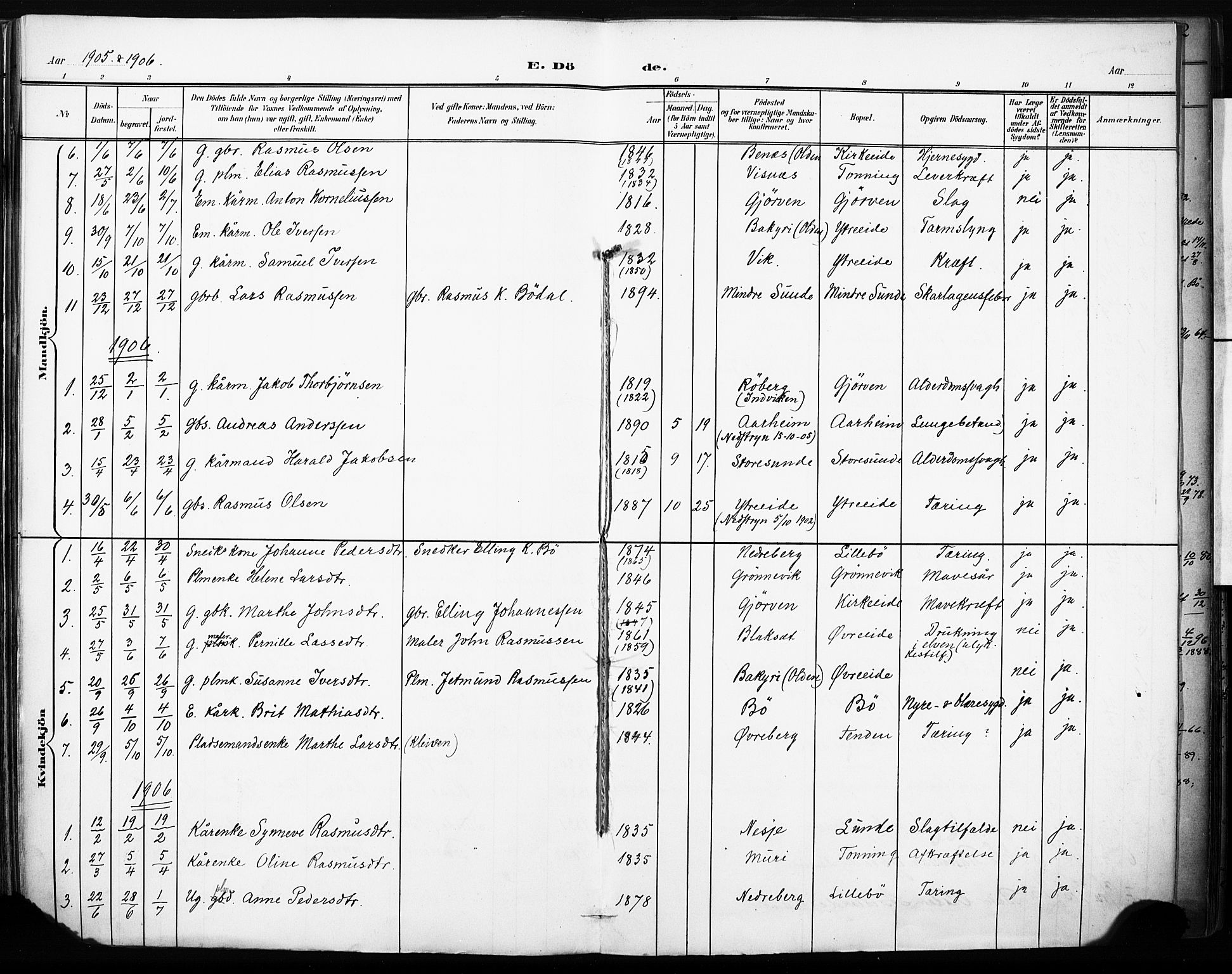 Stryn Sokneprestembete, AV/SAB-A-82501: Parish register (official) no. B 1, 1878-1907