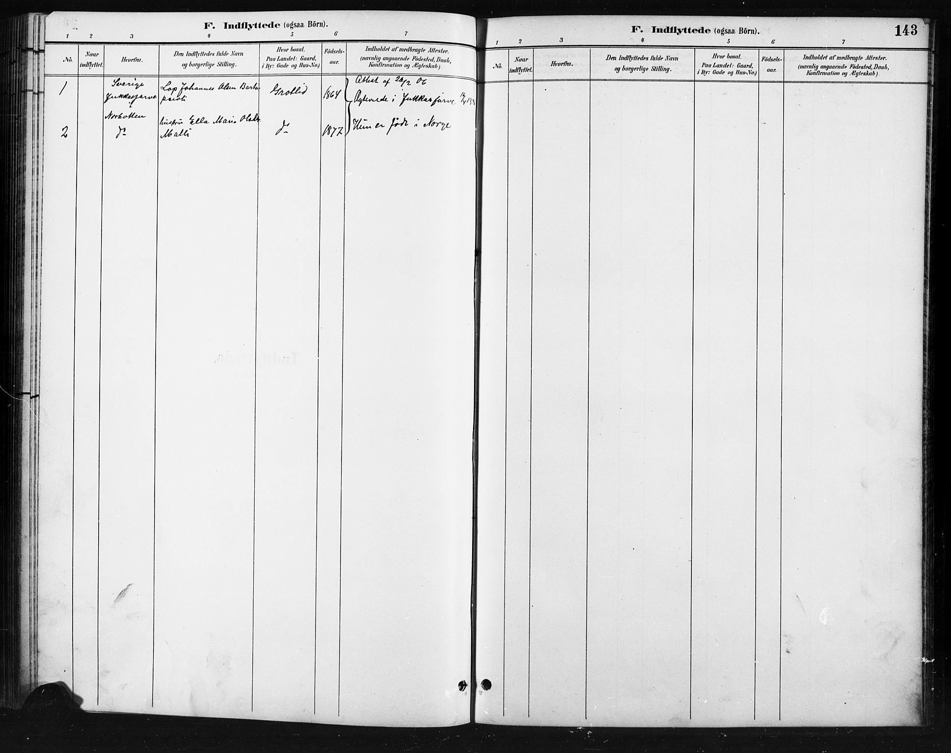 Skjåk prestekontor, SAH/PREST-072/H/Ha/Hab/L0004: Parish register (copy) no. 4, 1895-1921, p. 143
