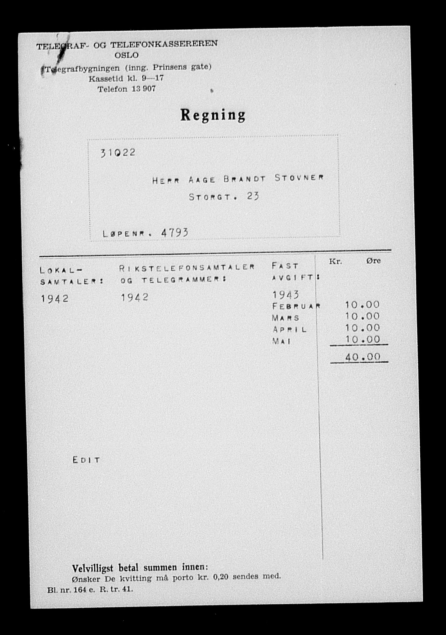 Justisdepartementet, Tilbakeføringskontoret for inndratte formuer, AV/RA-S-1564/H/Hc/Hcc/L0983: --, 1945-1947, p. 421