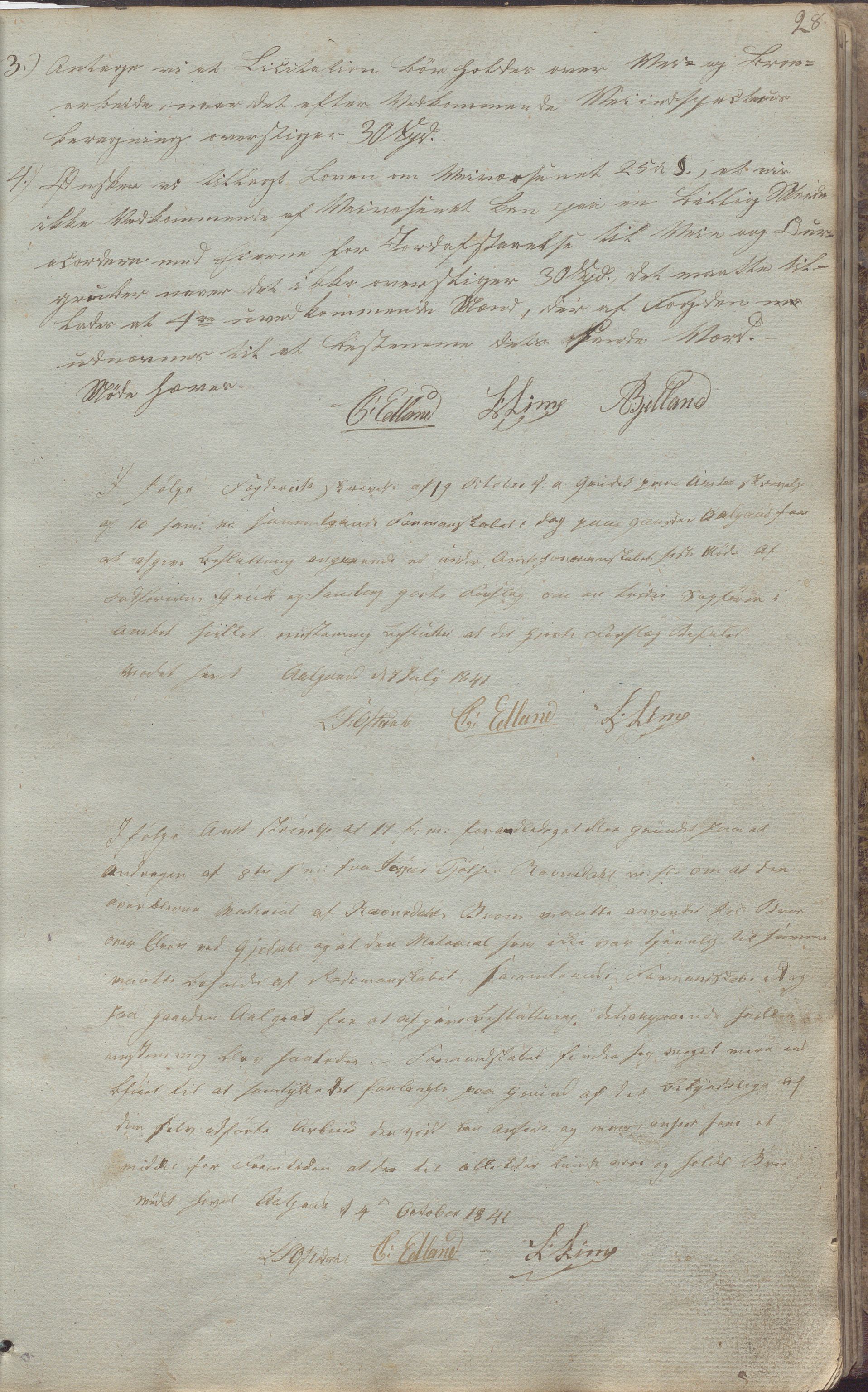 Gjesdal kommune - Formannskapet, IKAR/K-101383/A/Aa/L0001: Møtebok, 1837-1875, p. 28a