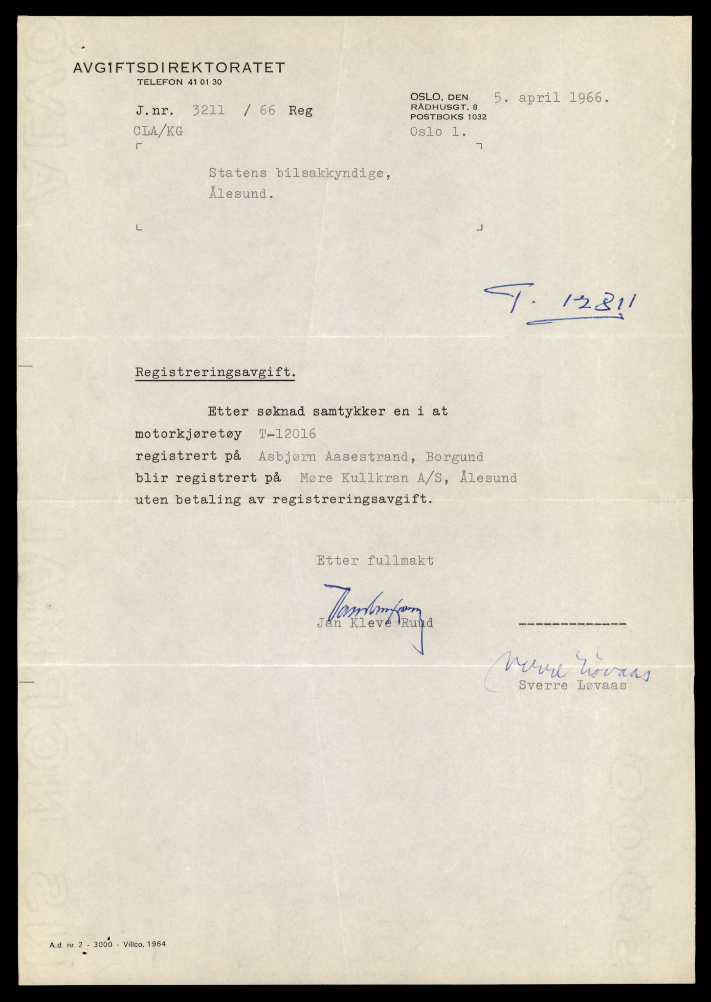 Møre og Romsdal vegkontor - Ålesund trafikkstasjon, AV/SAT-A-4099/F/Fe/L0035: Registreringskort for kjøretøy T 12653 - T 12829, 1927-1998, p. 3050