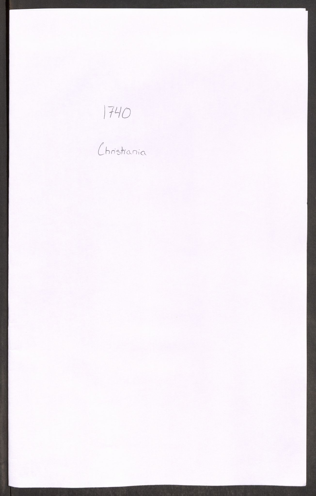Rentekammeret inntil 1814, Realistisk ordnet avdeling, RA/EA-4070/Oe/L0002: [Ø1]: Priskuranter, 1740-1744, p. 40