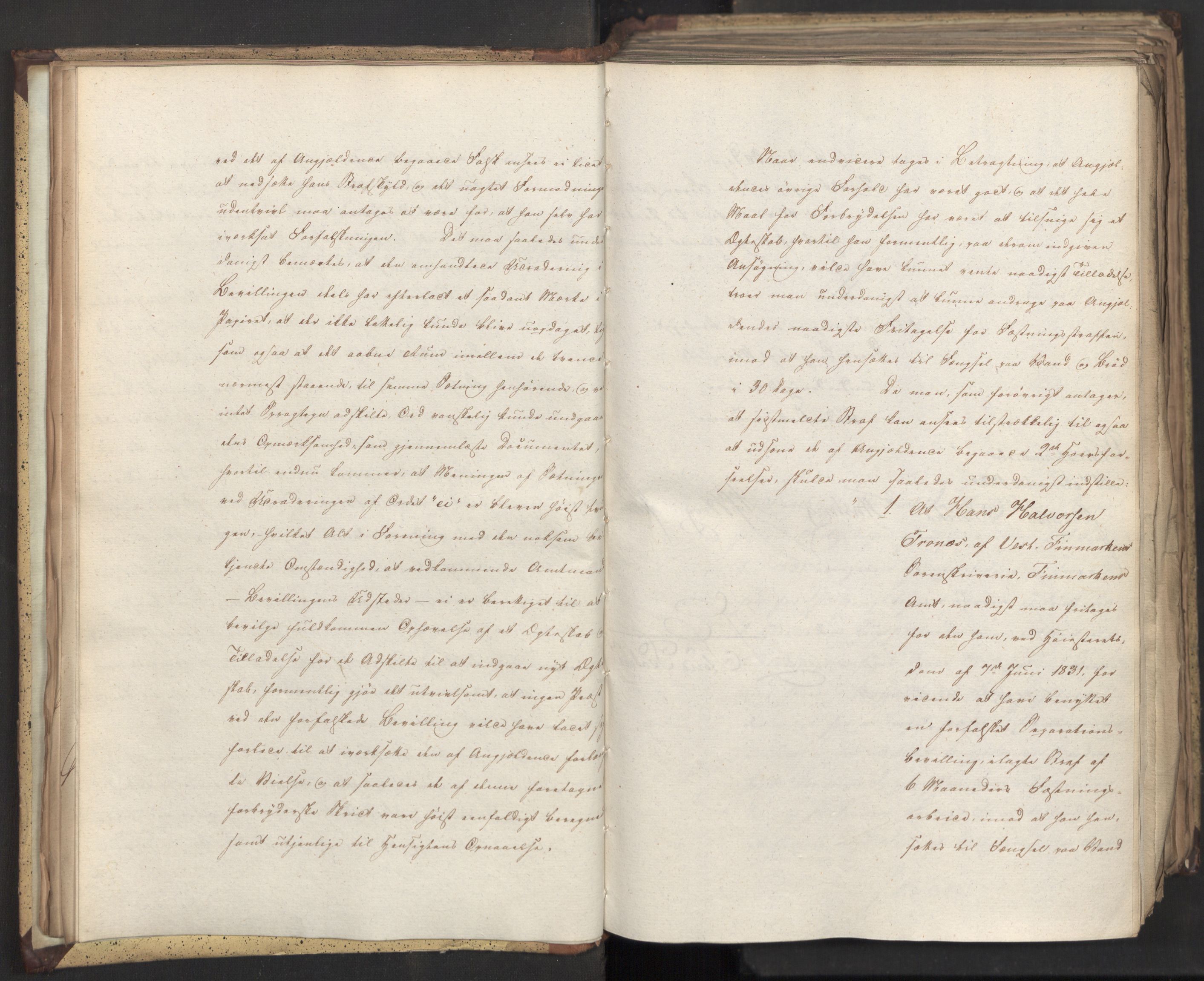 Statsrådsavdelingen i Stockholm, AV/RA-S-1003/D/Da/L0075: Regjeringsinnstillinger nr. 1840-1940, 1831, p. 26