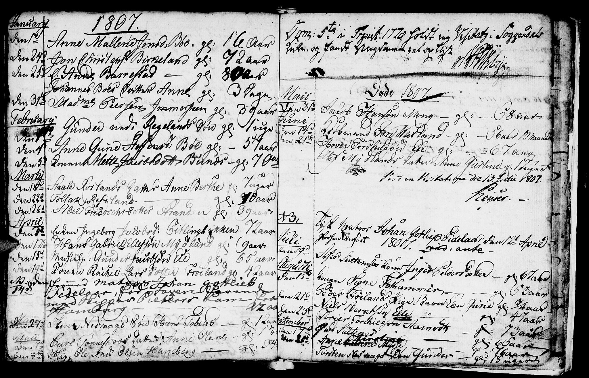 Sokndal sokneprestkontor, AV/SAST-A-101808: Parish register (official) no. A 4, 1762-1811