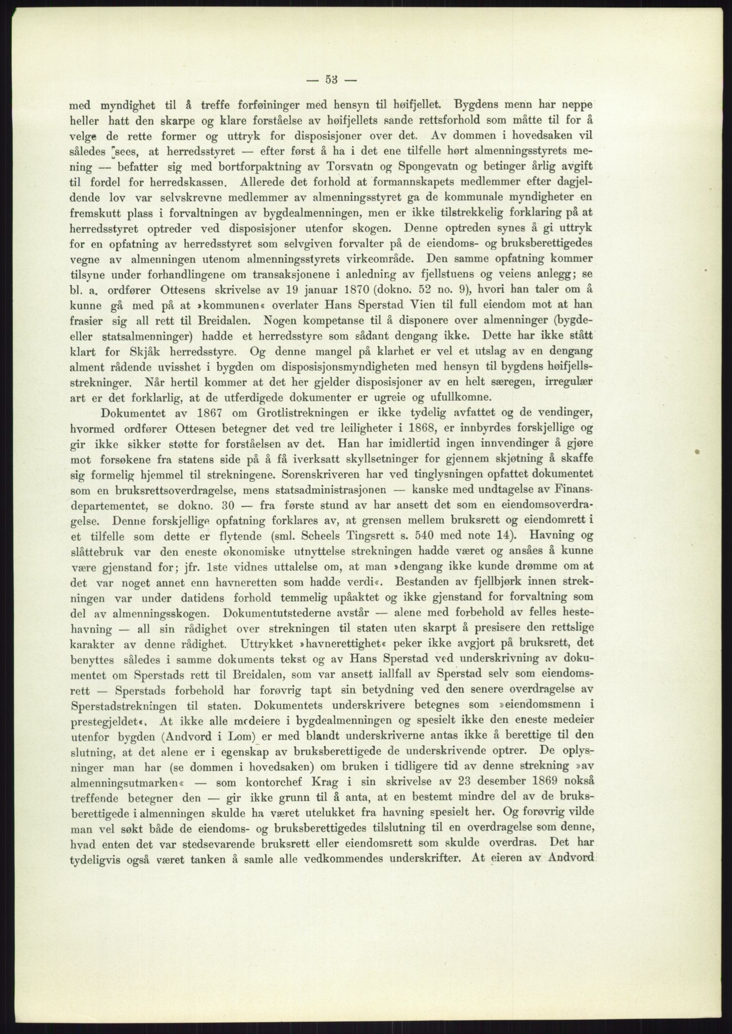 Høyfjellskommisjonen, AV/RA-S-1546/X/Xa/L0001: Nr. 1-33, 1909-1953, p. 2962