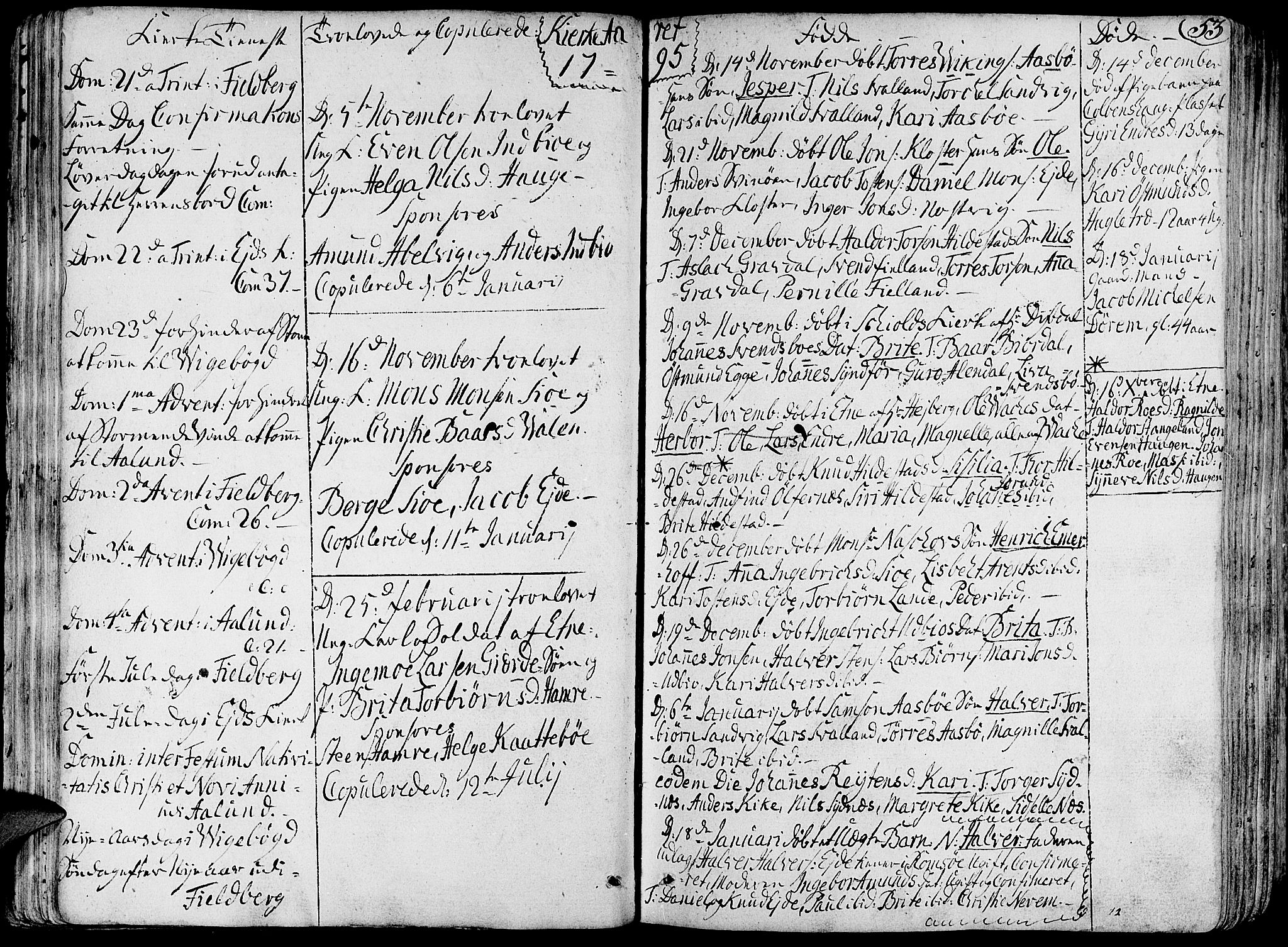 Fjelberg sokneprestembete, SAB/A-75201/H/Haa: Parish register (official) no. A 3, 1788-1815, p. 53