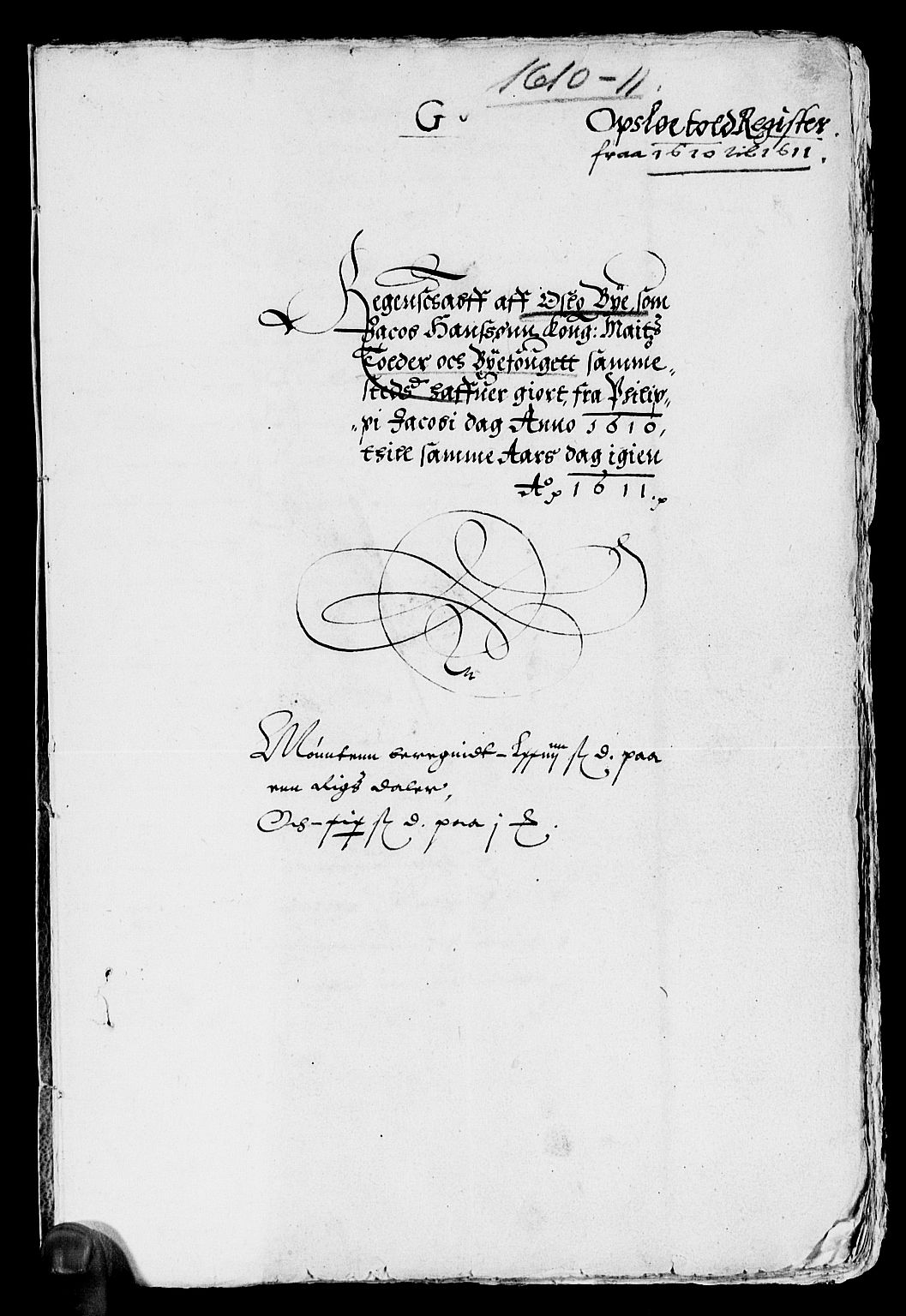 Rentekammeret inntil 1814, Reviderte regnskaper, Lensregnskaper, AV/RA-EA-5023/R/Rb/Rba/L0026: Akershus len, 1610-1612