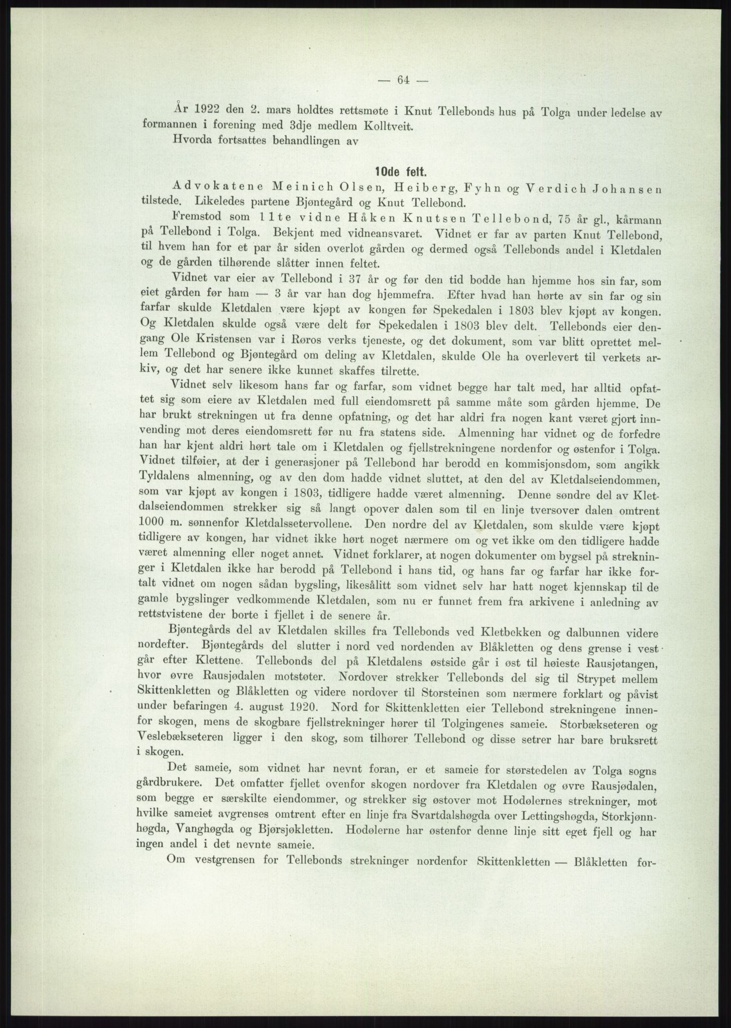 Høyfjellskommisjonen, AV/RA-S-1546/X/Xa/L0001: Nr. 1-33, 1909-1953, p. 4328