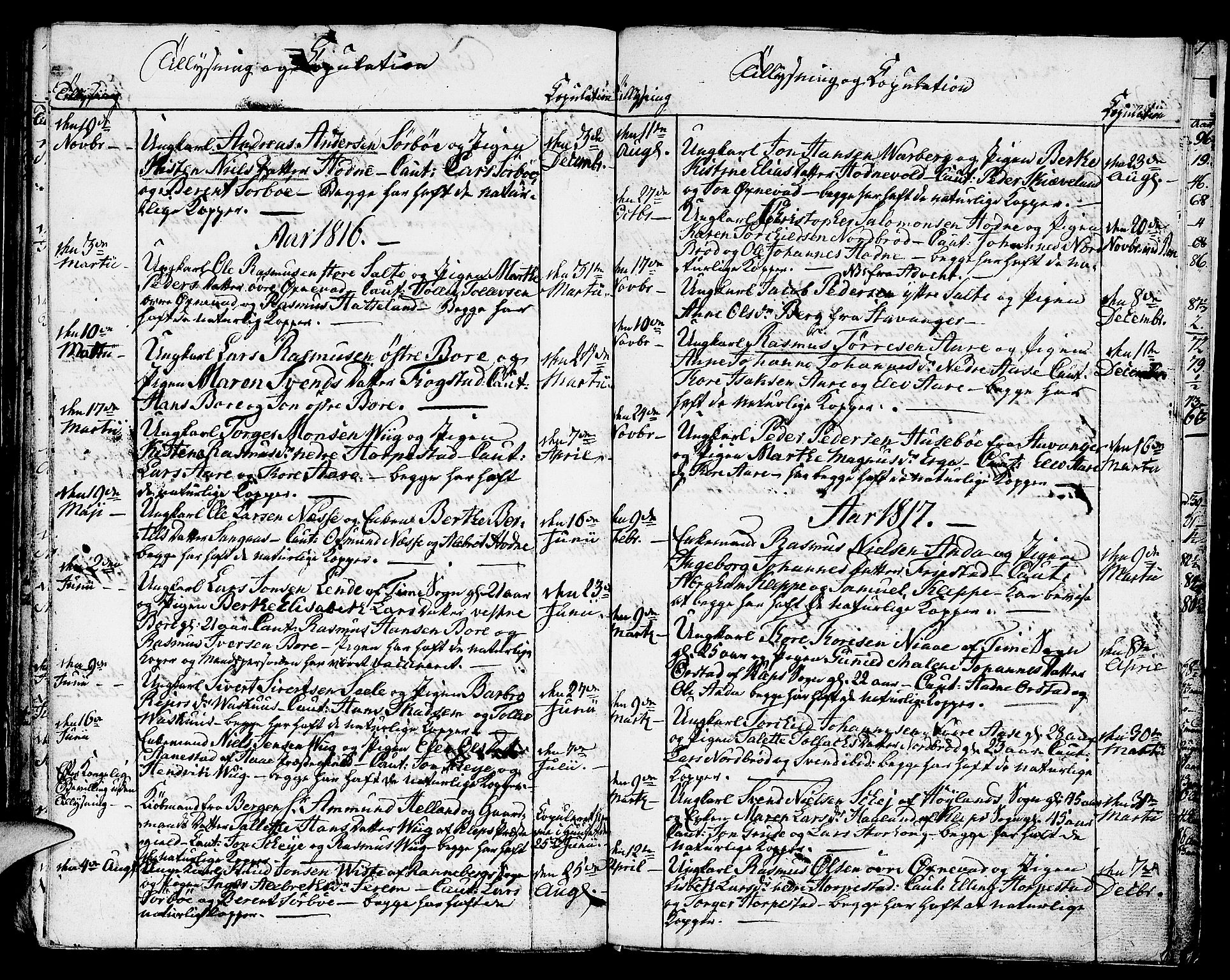 Klepp sokneprestkontor, SAST/A-101803/001/3/30BA/L0001: Parish register (official) no. A 1, 1793-1819