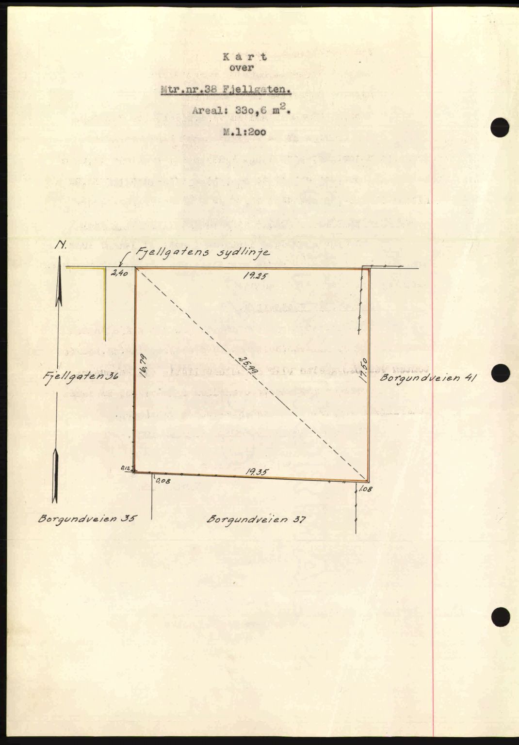 Ålesund byfogd, AV/SAT-A-4384: Mortgage book no. 34 II, 1938-1940, Diary no: : 1219/1938