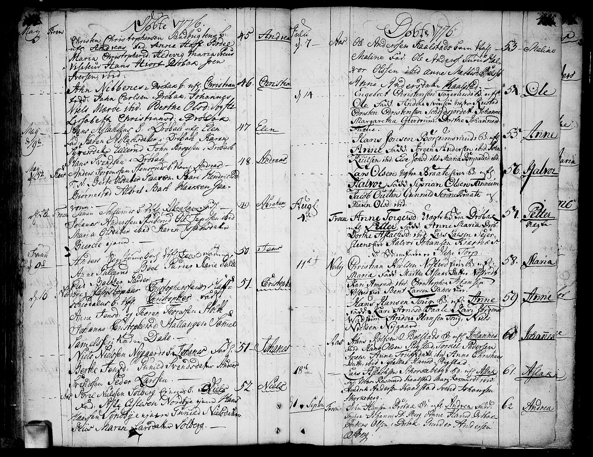 Ås prestekontor Kirkebøker, SAO/A-10894/F/Fa/L0001: Parish register (official) no. I 1, 1742-1778, p. 414-415