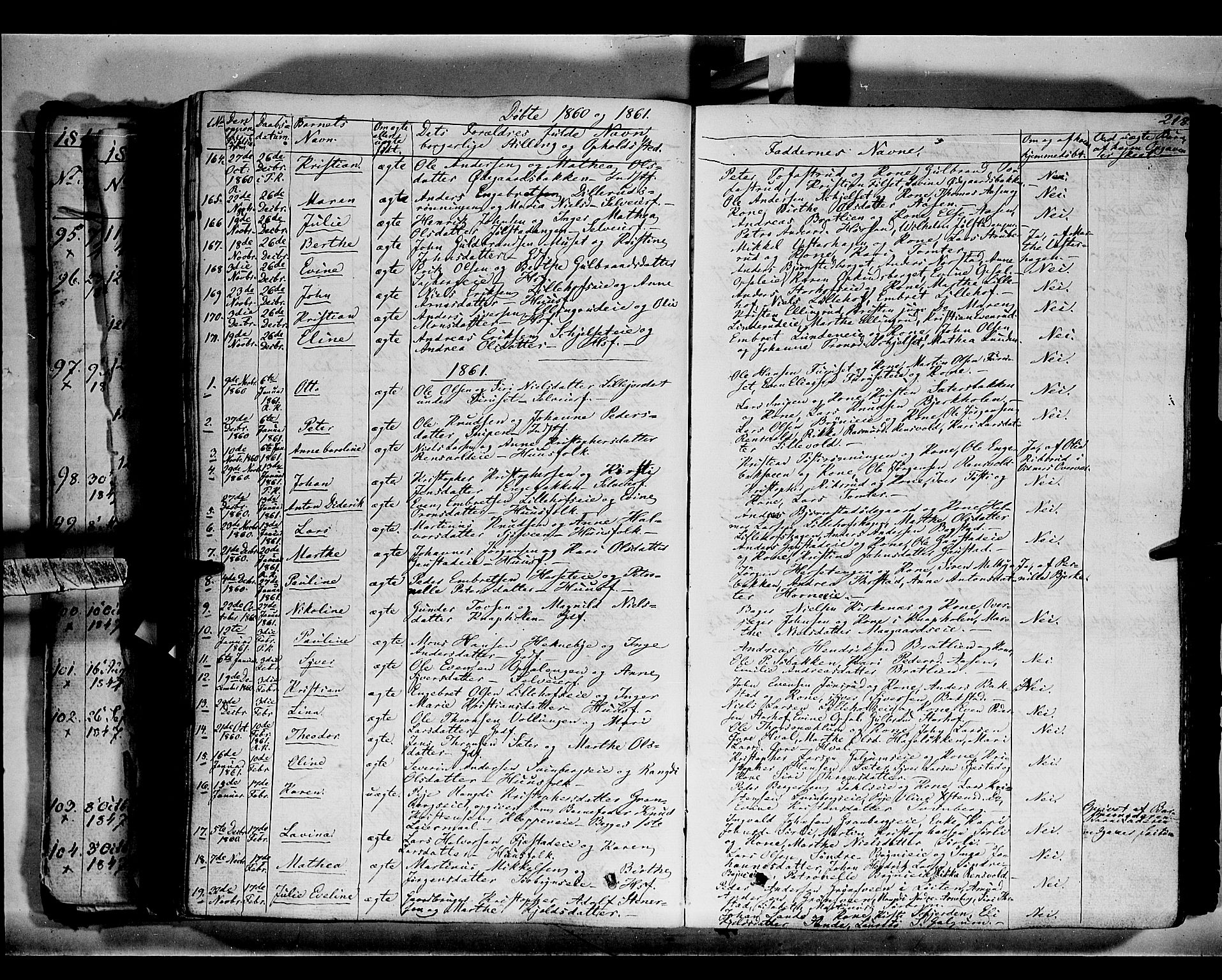 Romedal prestekontor, AV/SAH-PREST-004/K/L0004: Parish register (official) no. 4, 1847-1861, p. 218