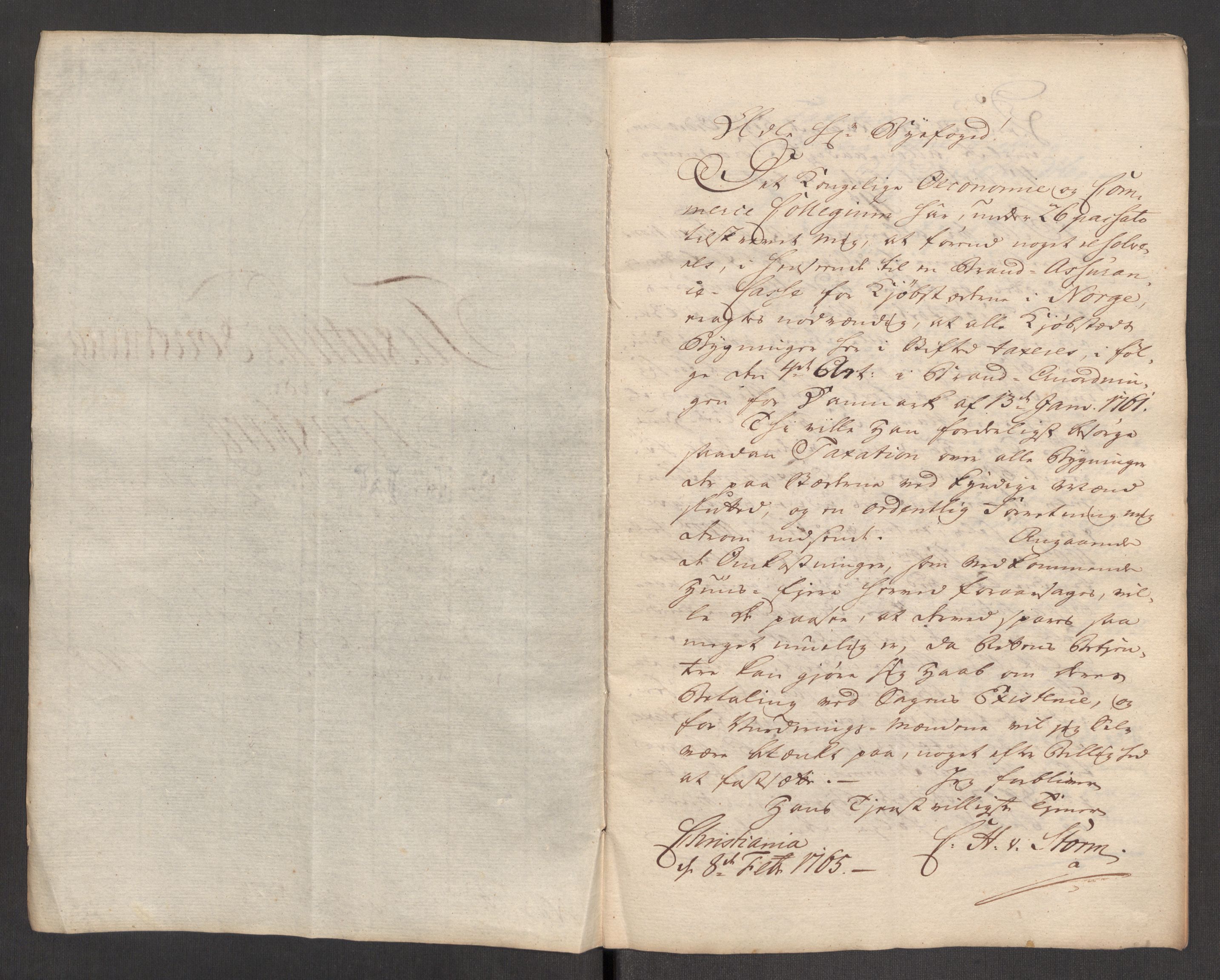 Kommersekollegiet, Brannforsikringskontoret 1767-1814, RA/EA-5458/F/Fa/L0056/0001: Tønsberg / Branntakstprotokoll, 1765, p. 3