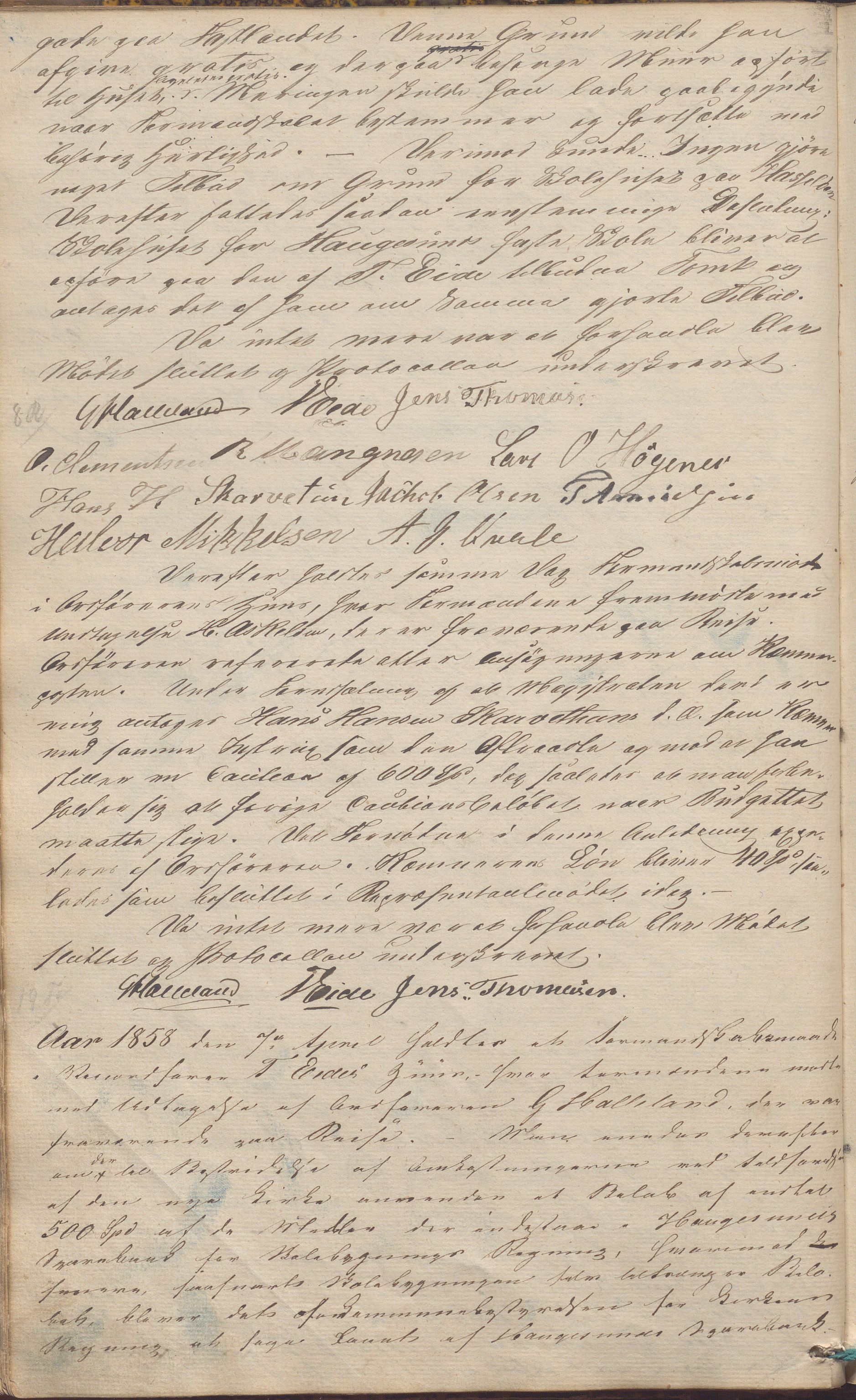 Haugesund kommune - Formannskapet, IKAR/X-0001/A/L0001: Møtebok, 1855-1866, p. 32b