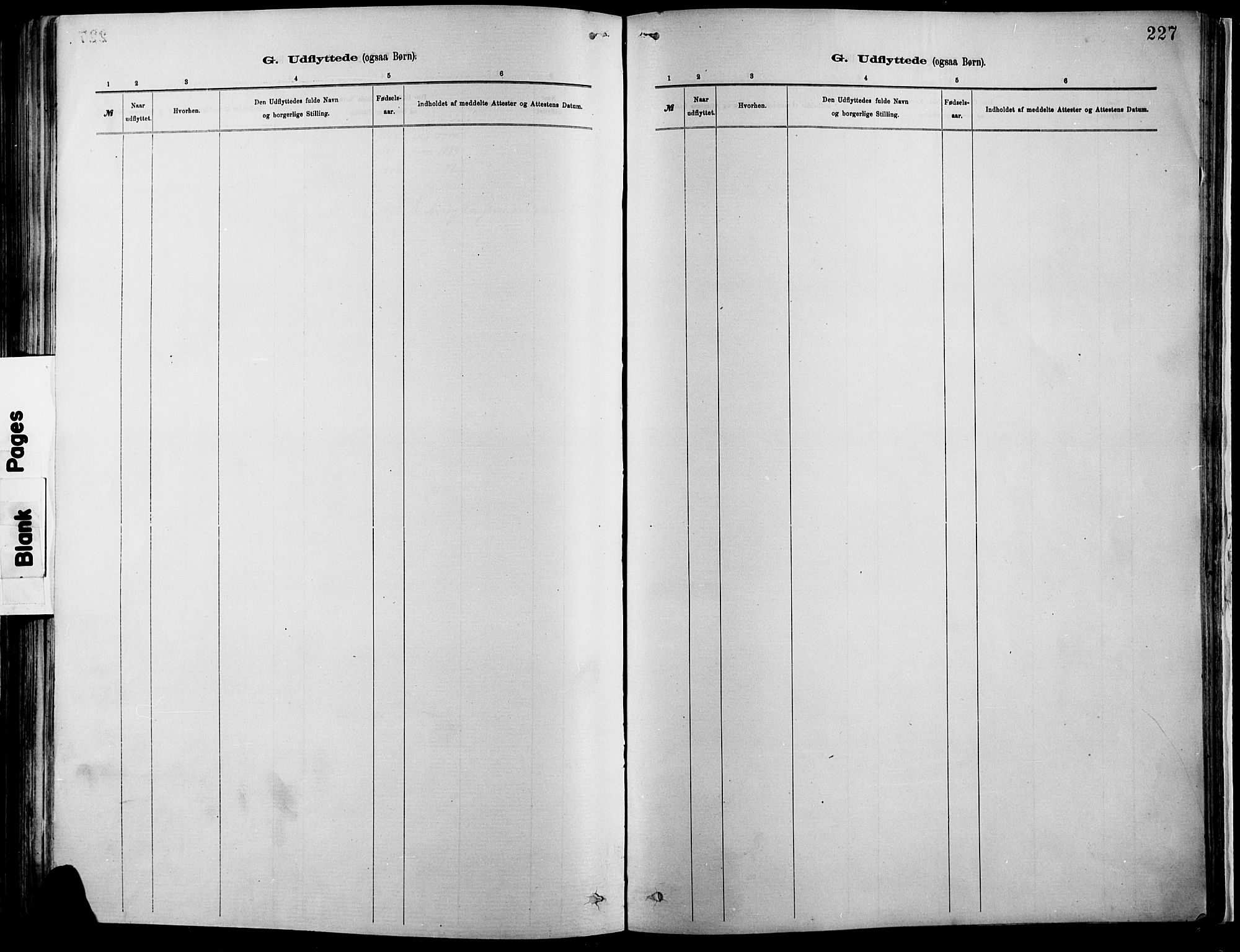 Vågå prestekontor, SAH/PREST-076/H/Ha/Haa/L0009: Parish register (official) no. 9, 1886-1904, p. 227