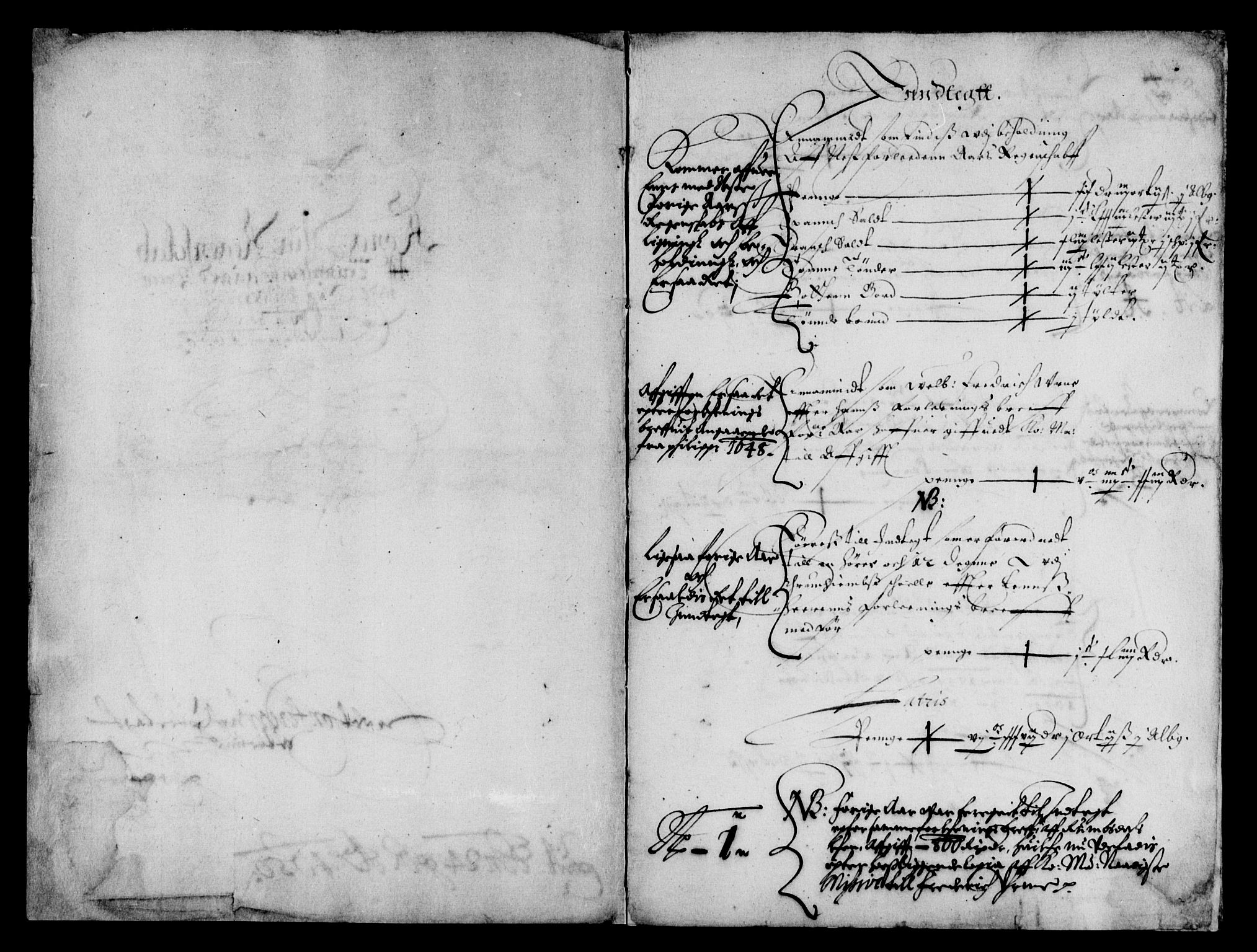 Rentekammeret inntil 1814, Reviderte regnskaper, Lensregnskaper, AV/RA-EA-5023/R/Rb/Rbw/L0094: Trondheim len, 1648-1650