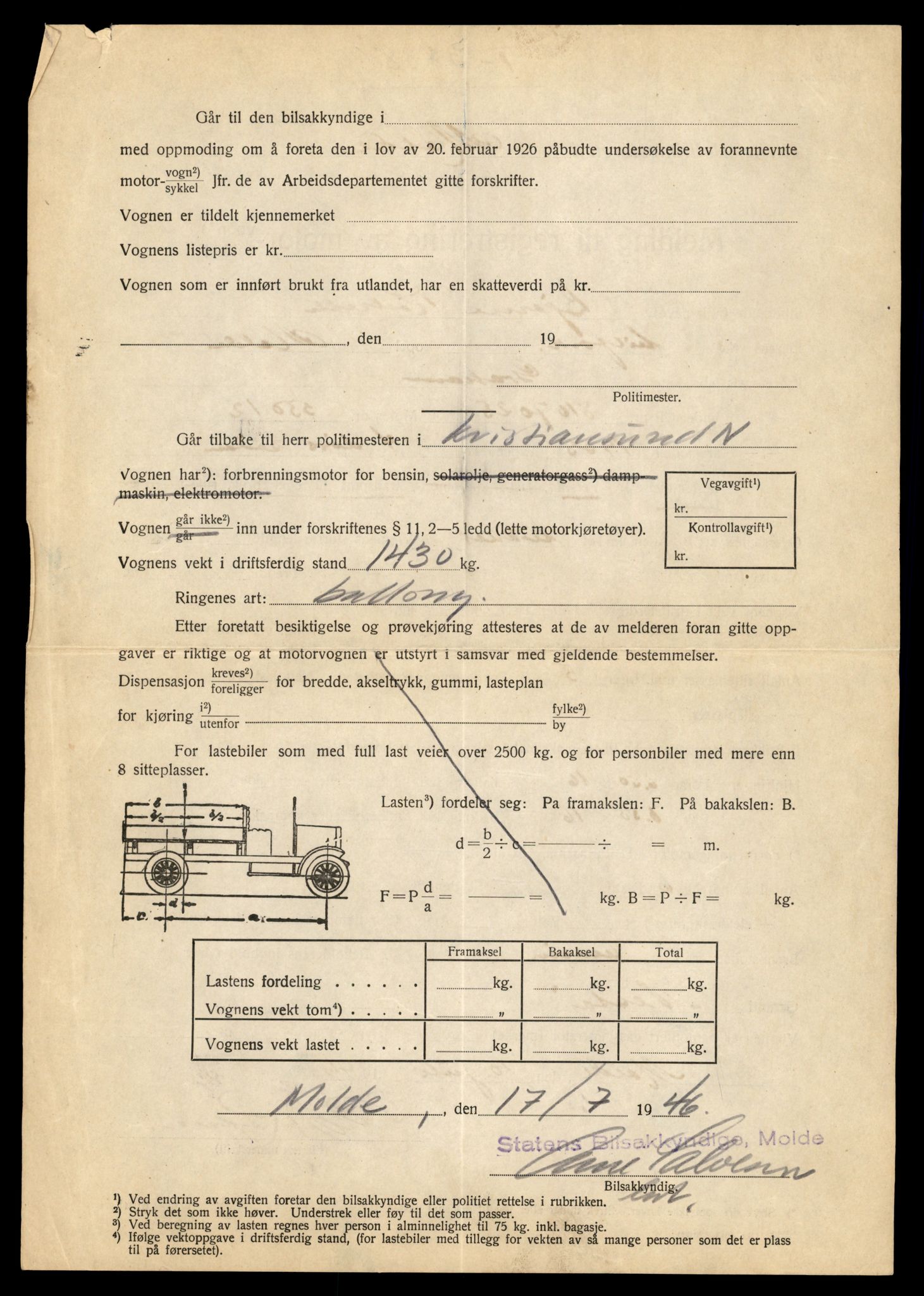 Møre og Romsdal vegkontor - Ålesund trafikkstasjon, AV/SAT-A-4099/F/Fe/L0046: Registreringskort for kjøretøy T 14445 - T 14579, 1927-1998