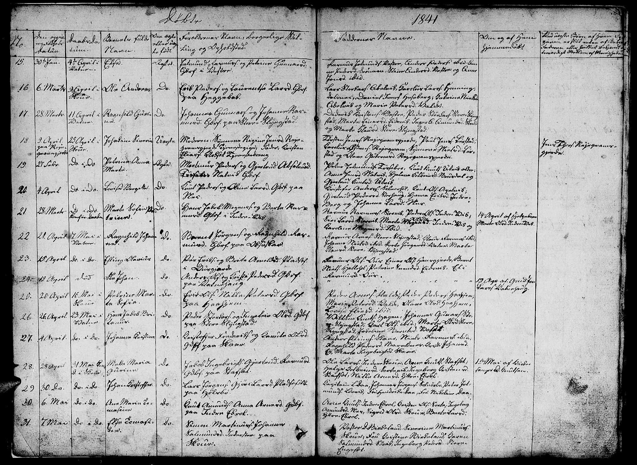 Ministerialprotokoller, klokkerbøker og fødselsregistre - Møre og Romsdal, AV/SAT-A-1454/524/L0362: Parish register (copy) no. 524C03, 1840-1854, p. 3