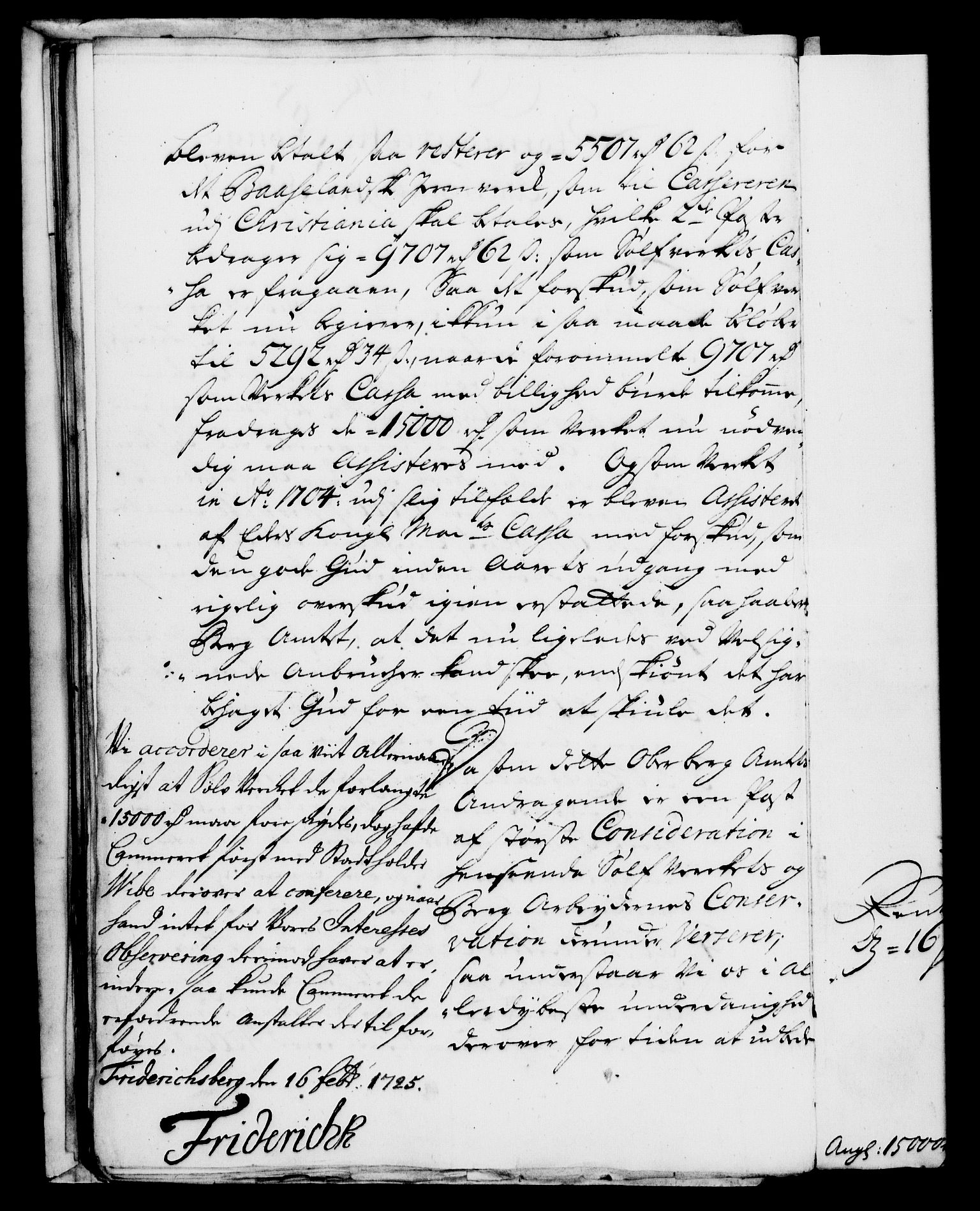 Rentekammeret, Kammerkanselliet, RA/EA-3111/G/Gf/Gfa/L0008: Norsk relasjons- og resolusjonsprotokoll (merket RK 52.8), 1725, p. 95
