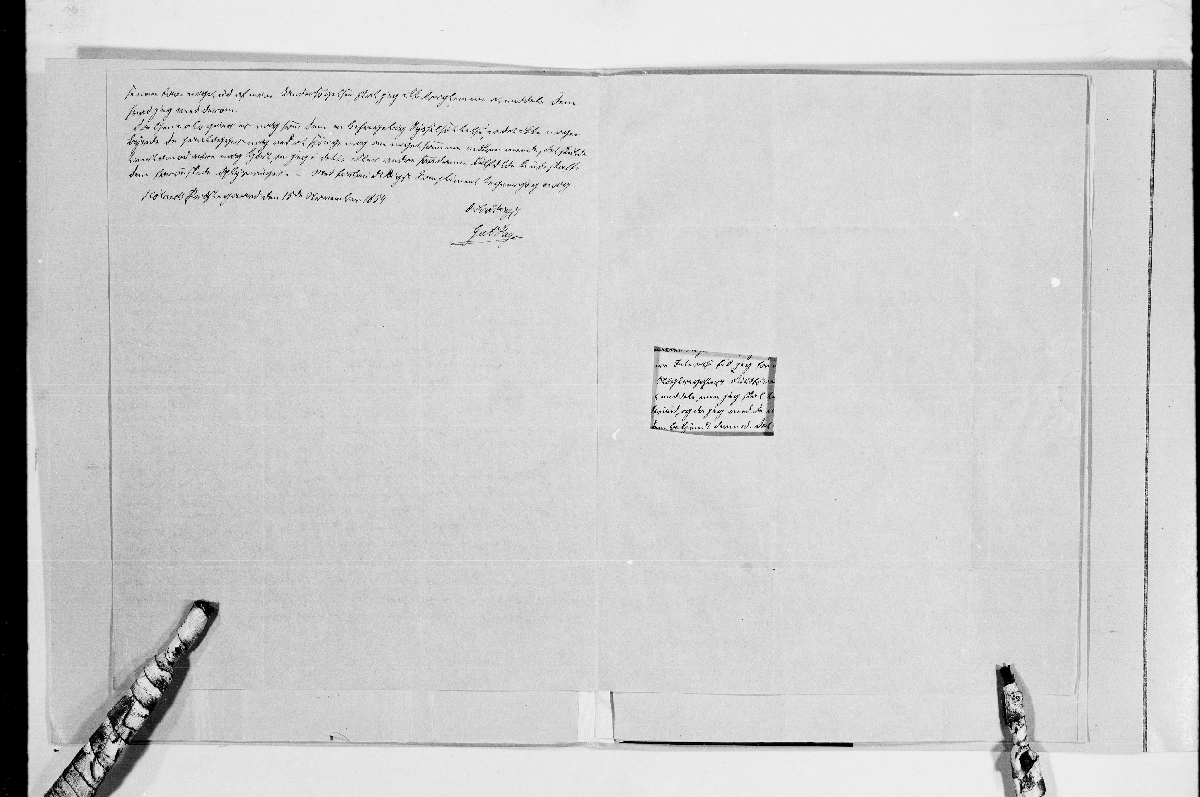 Lassens samlinger, AV/RA-PA-0051/G/L0097: Alfabetisk ordnede brev til Wilhelm Lassen: Fabritius - Grønvold, 1815-1907, p. 32