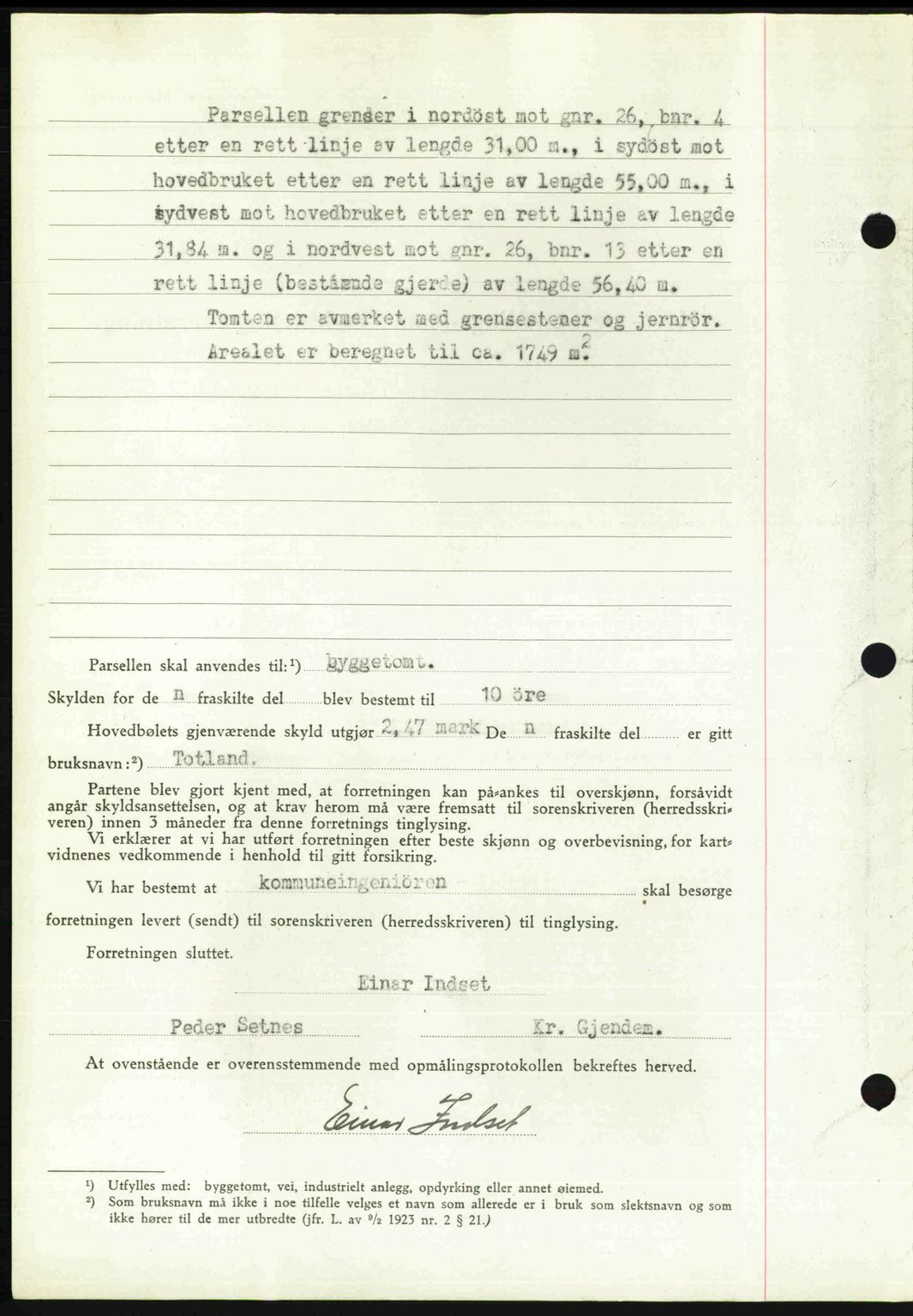 Romsdal sorenskriveri, AV/SAT-A-4149/1/2/2C: Mortgage book no. A21, 1946-1946, Diary no: : 2669/1946