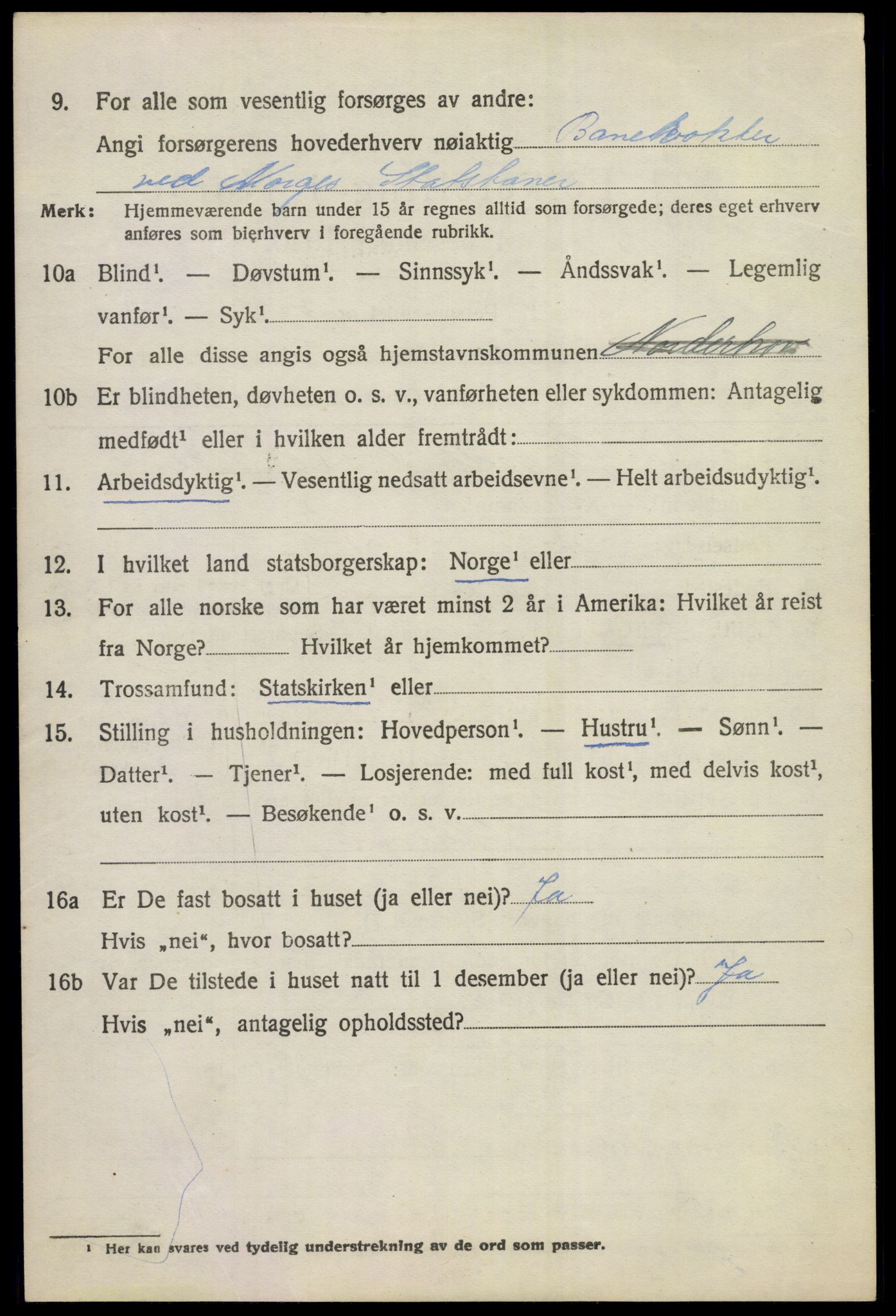 SAKO, 1920 census for Norderhov, 1920, p. 14555